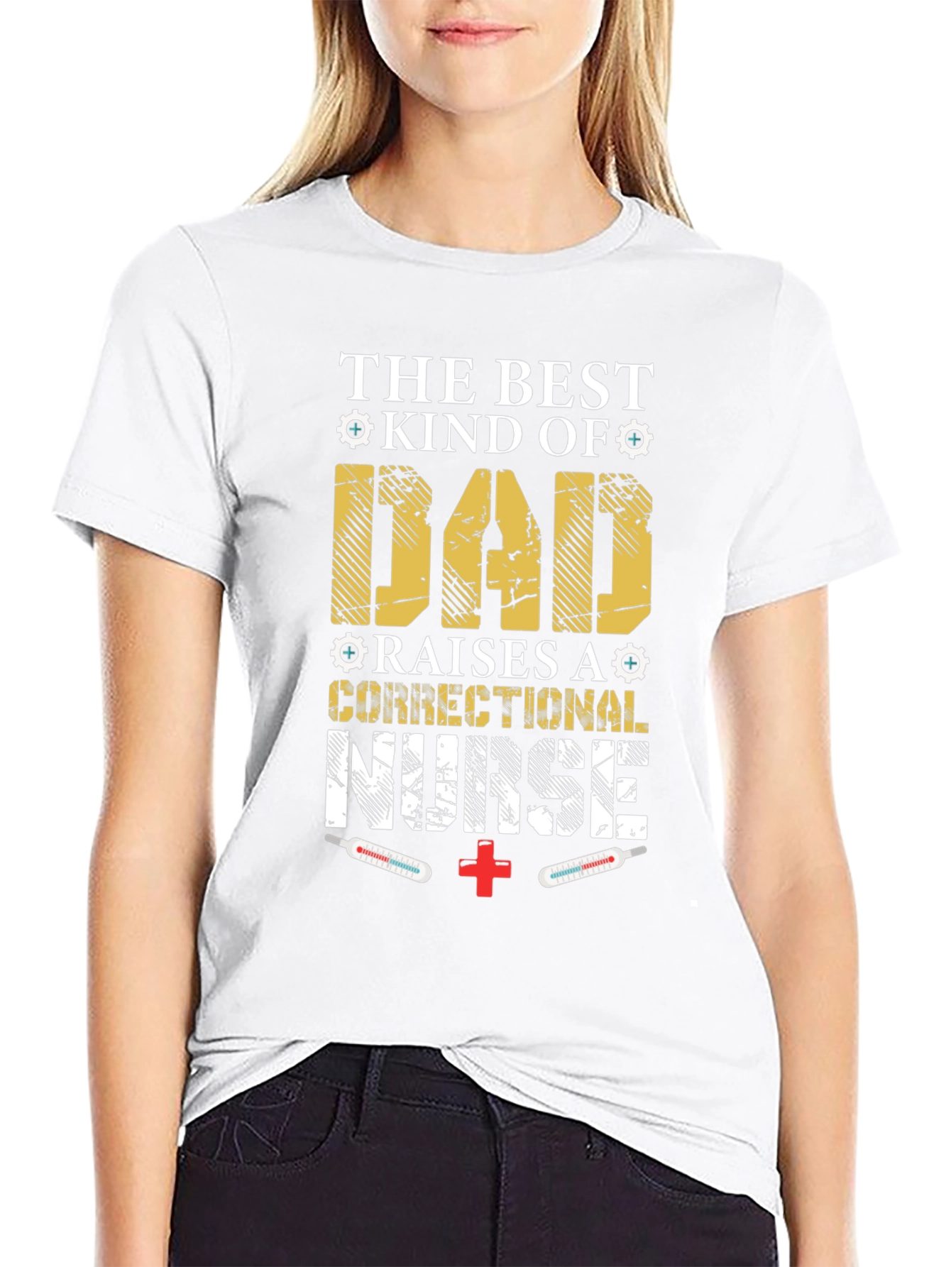 Correctional Nurse Dad Graphic Tee