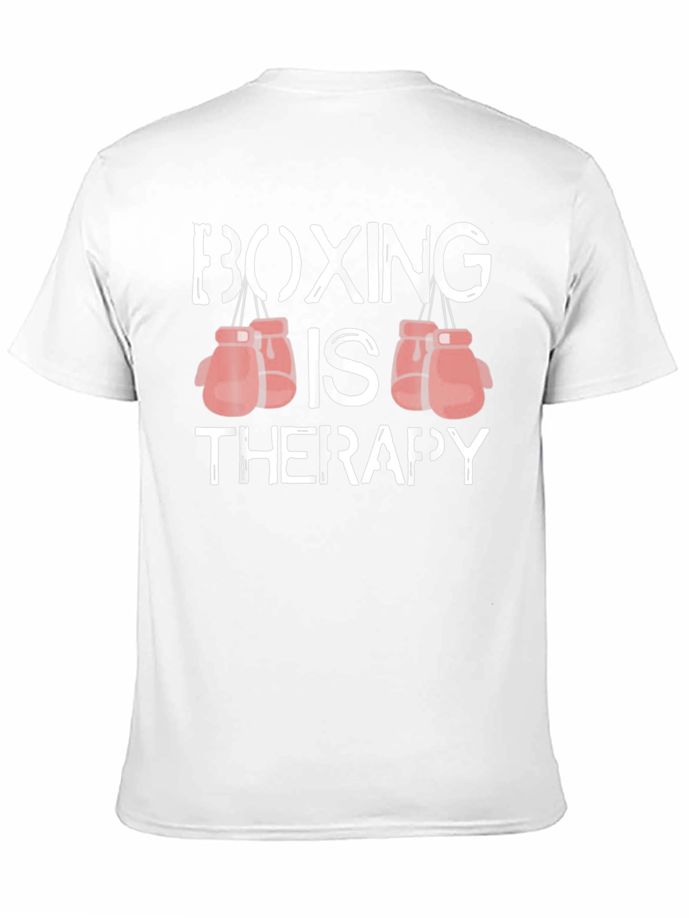 Boxing is Therapy T-Shirt - Gym Motivation Apparel