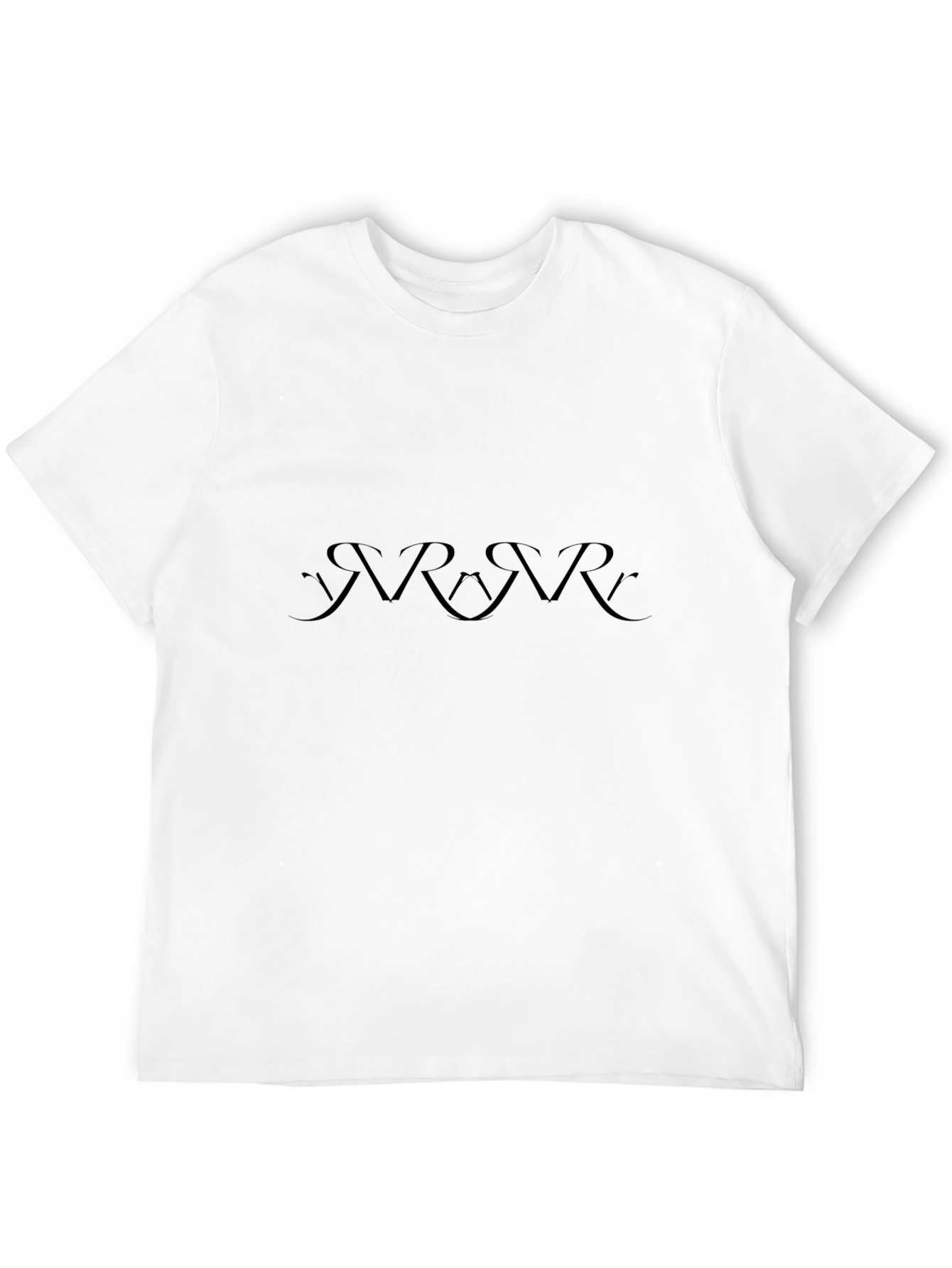 Mens Black Graphic Tee - NRNR