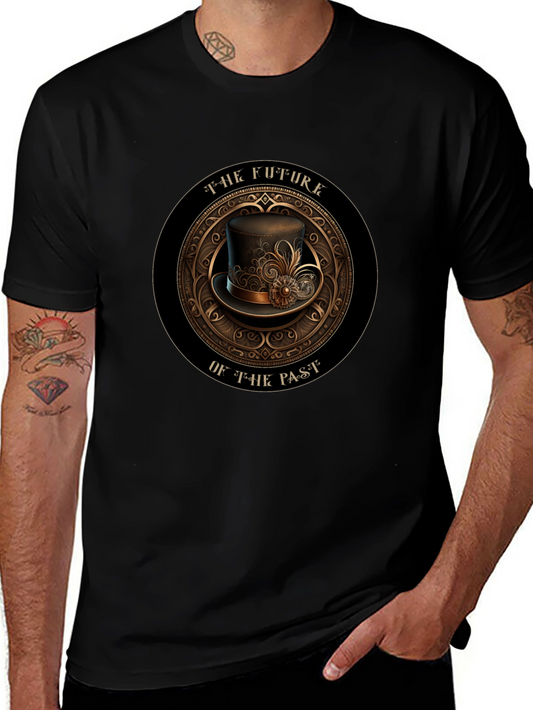 Steampunk Future of the Past Graphic T-Shirt