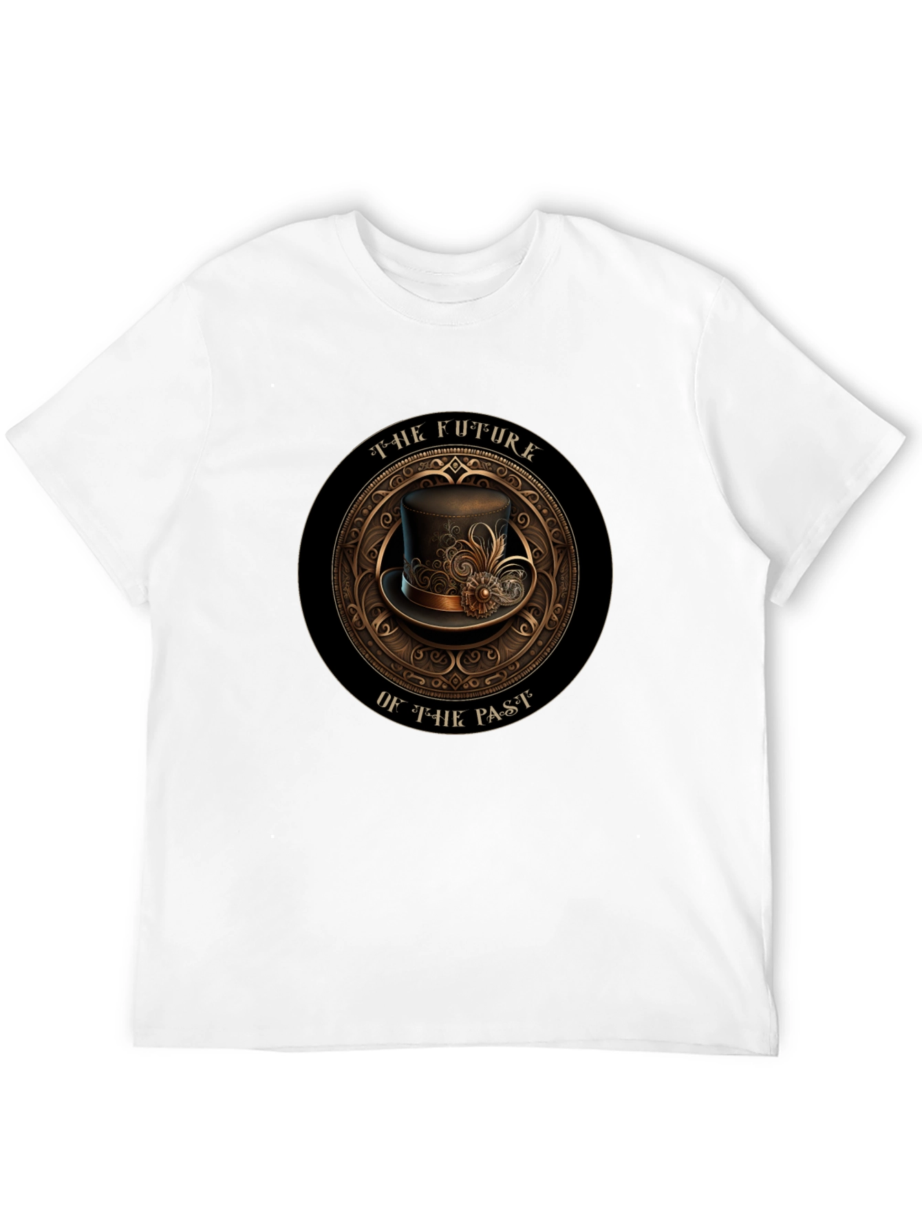 Steampunk Future of the Past Graphic T-Shirt