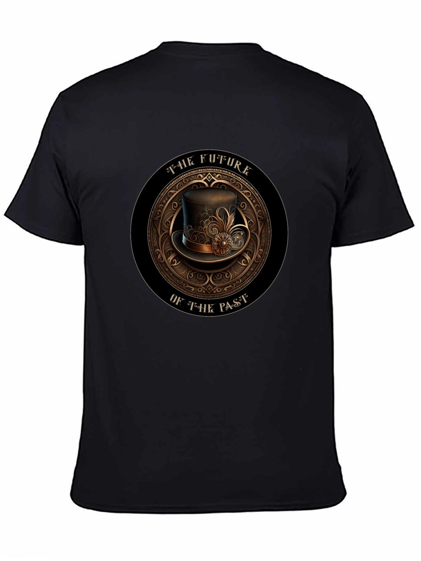Steampunk Future of the Past Graphic T-Shirt