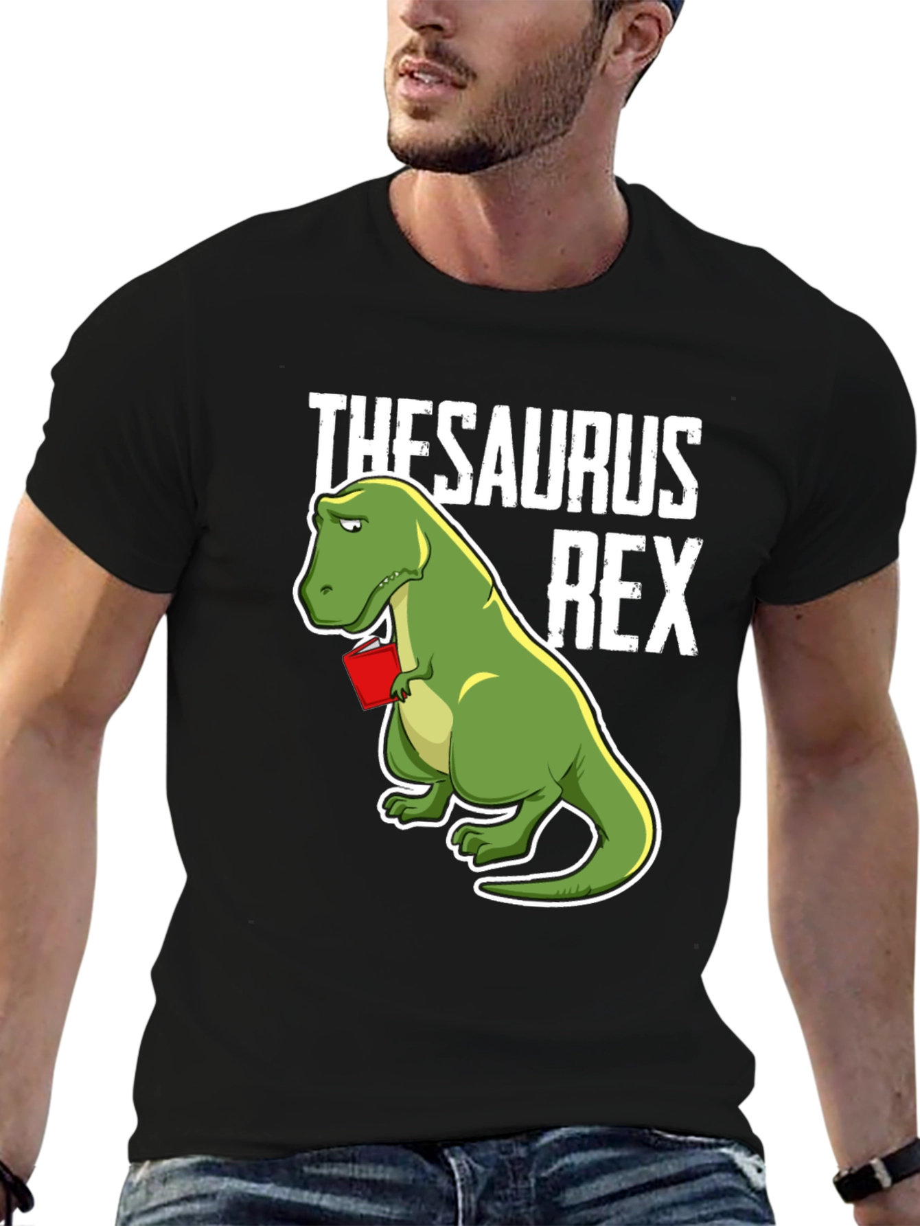 Thesaurus Rex T-Shirt Funny Dinosaur Tee