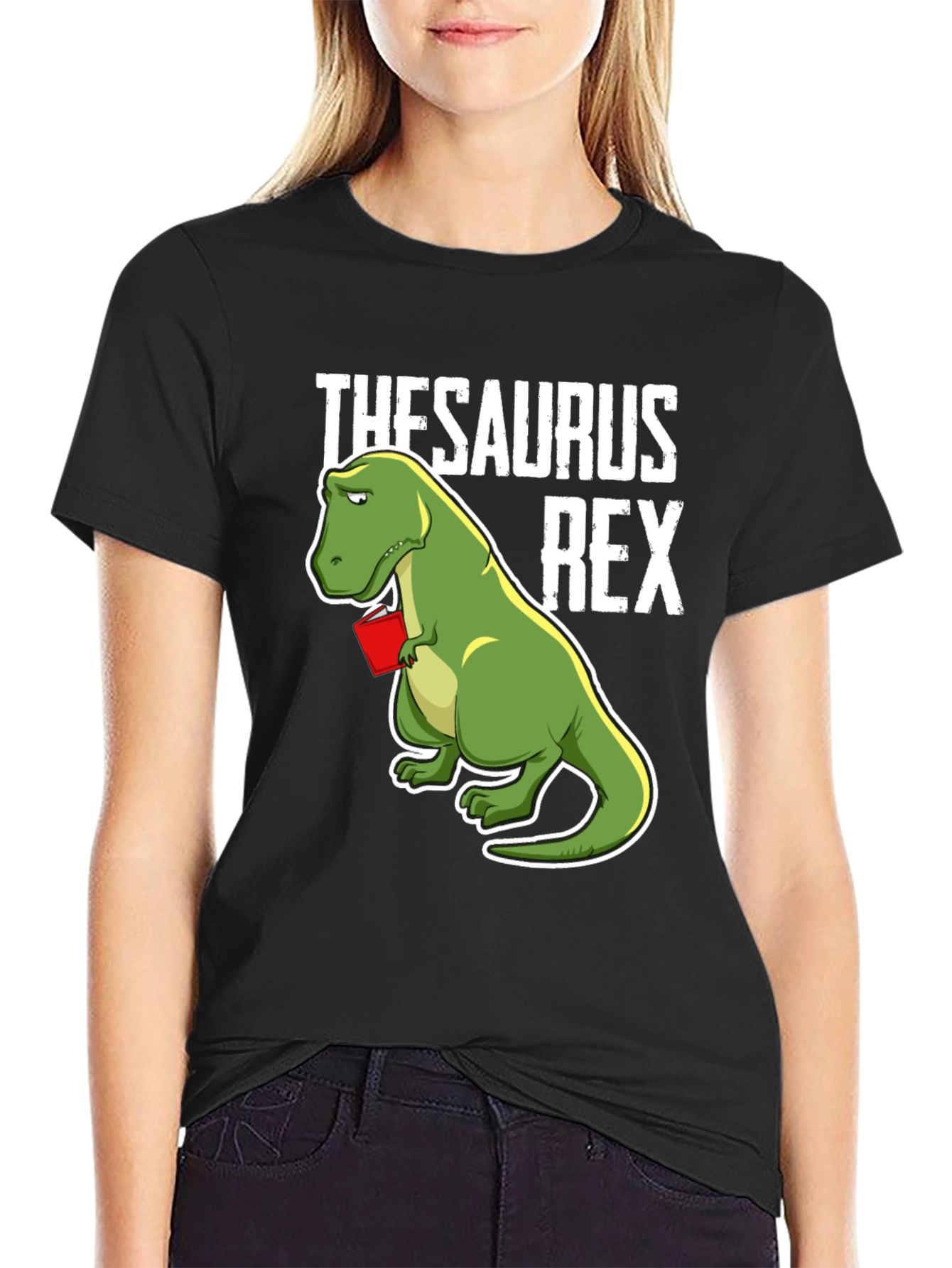 Thesaurus Rex T-Shirt Funny Dinosaur Tee