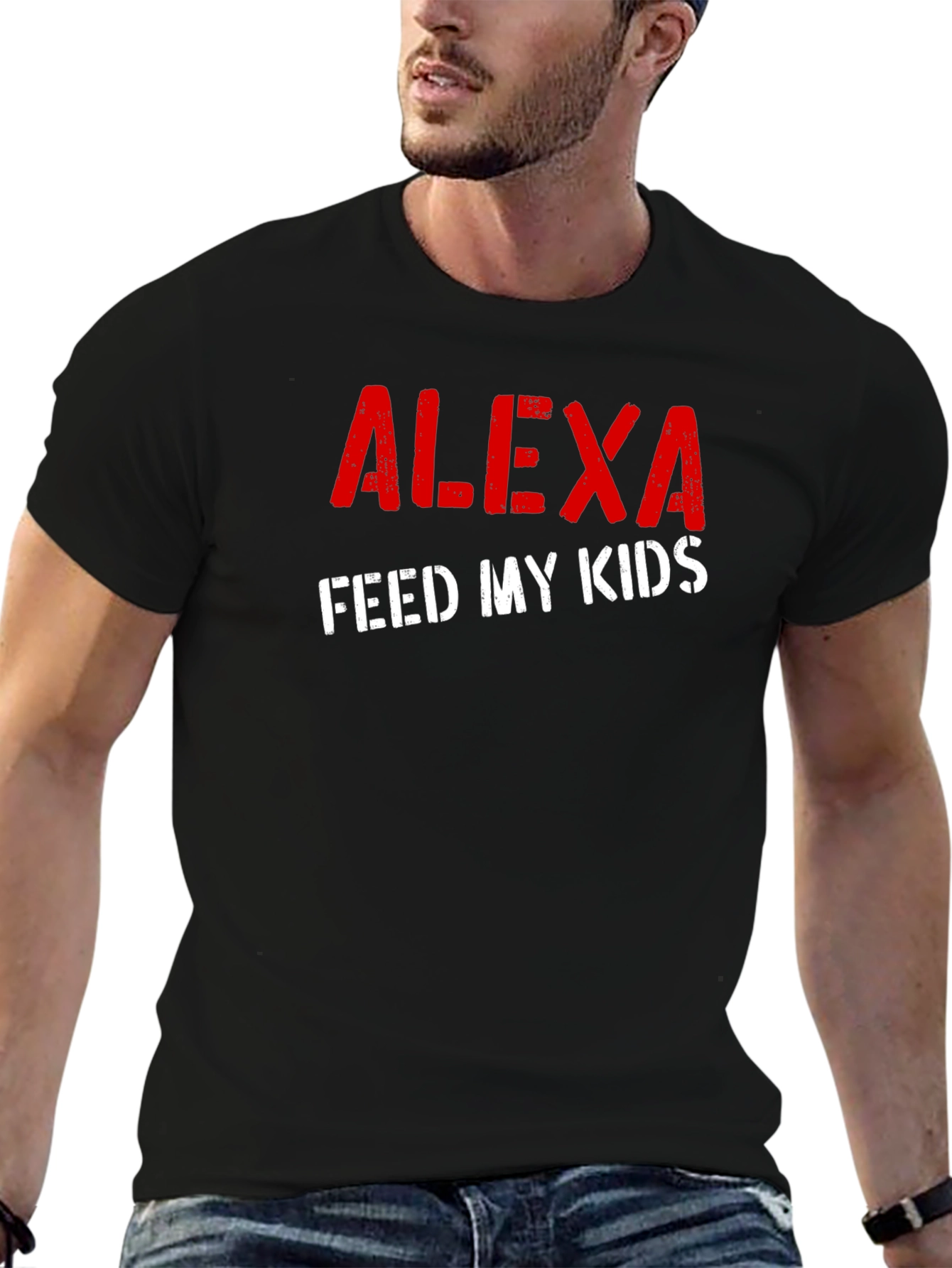 Alexa Feed My Kids Graphic Tee