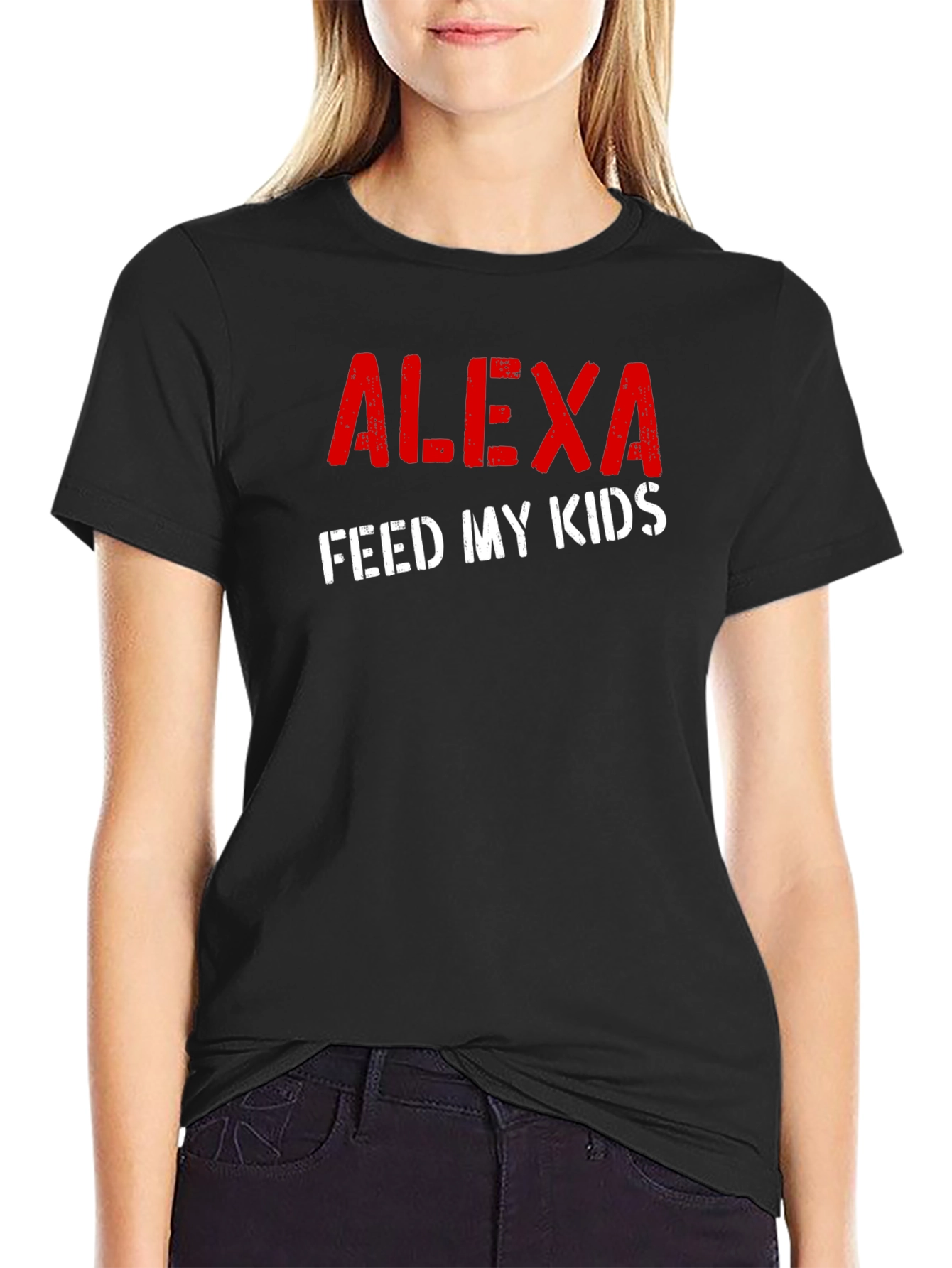Alexa Feed My Kids Graphic Tee