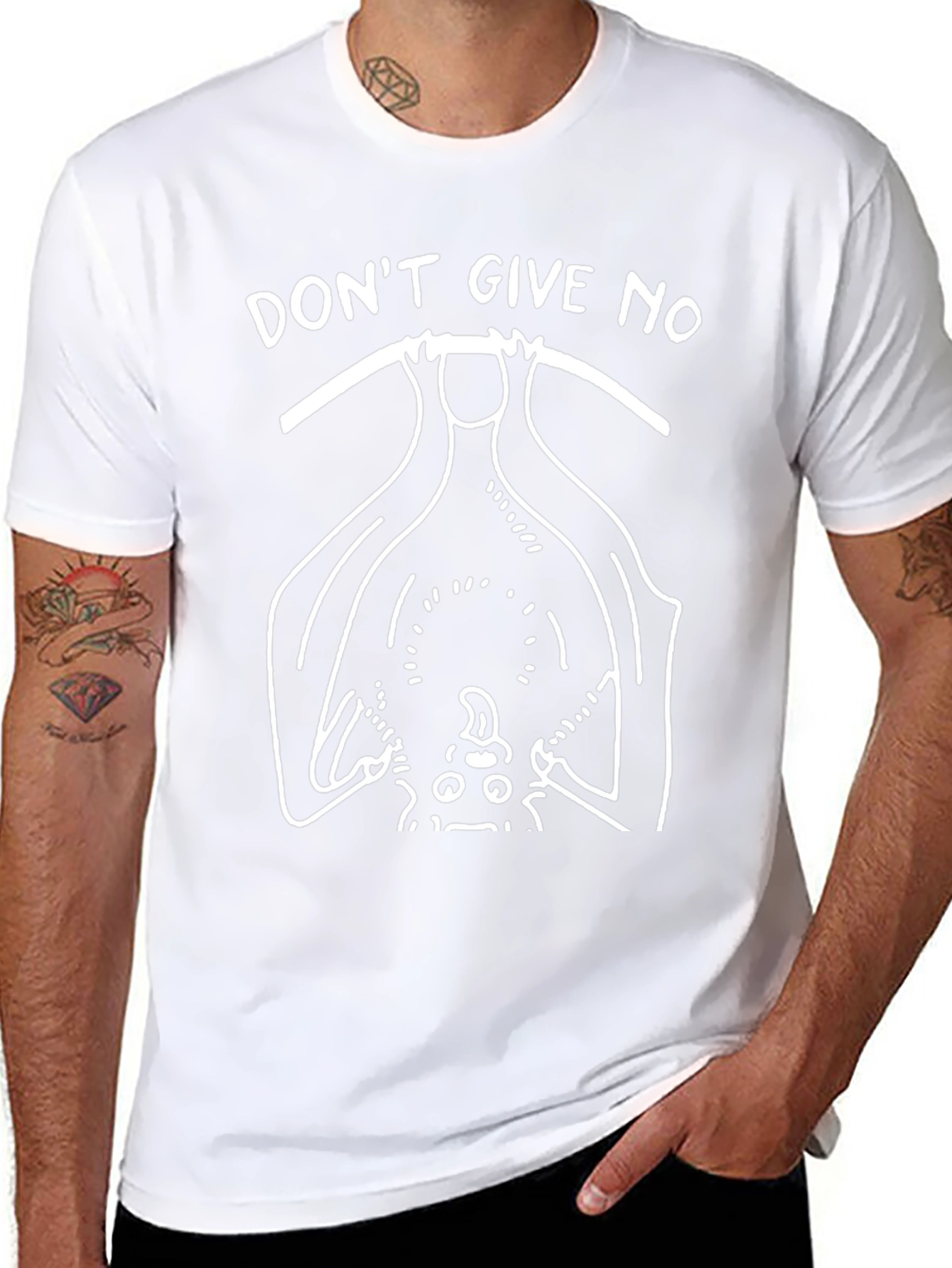 Dont Give No Hang In There T-Shirt