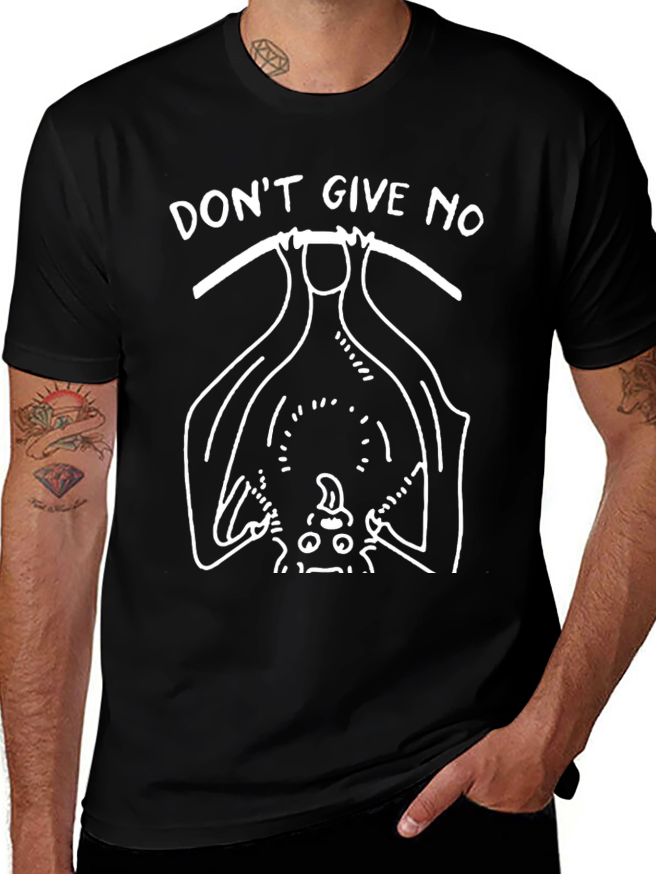 Dont Give No Hang In There T-Shirt