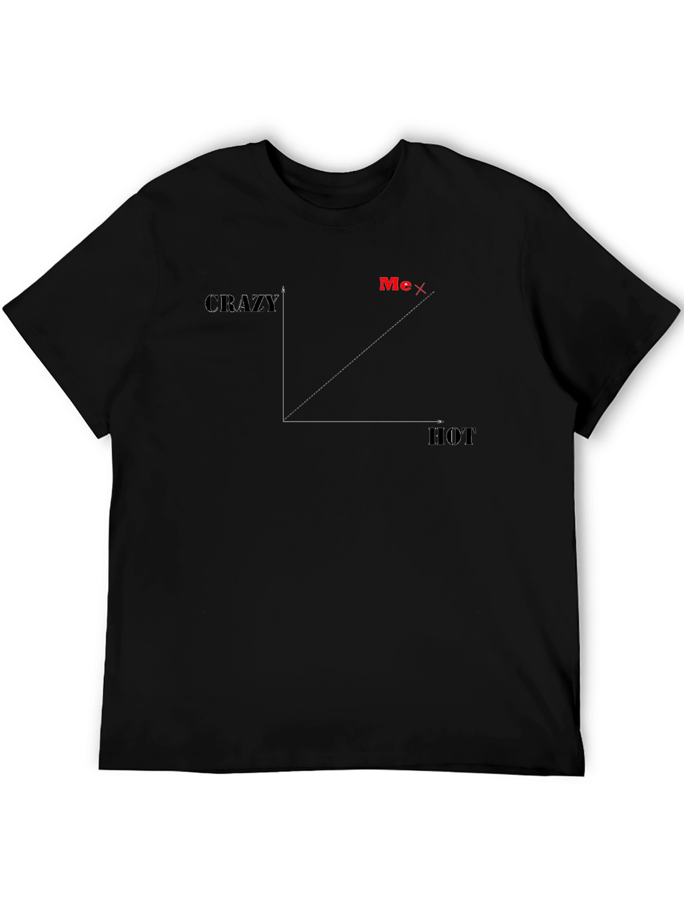 Crazy Hot Graphic T-Shirt - Mens
