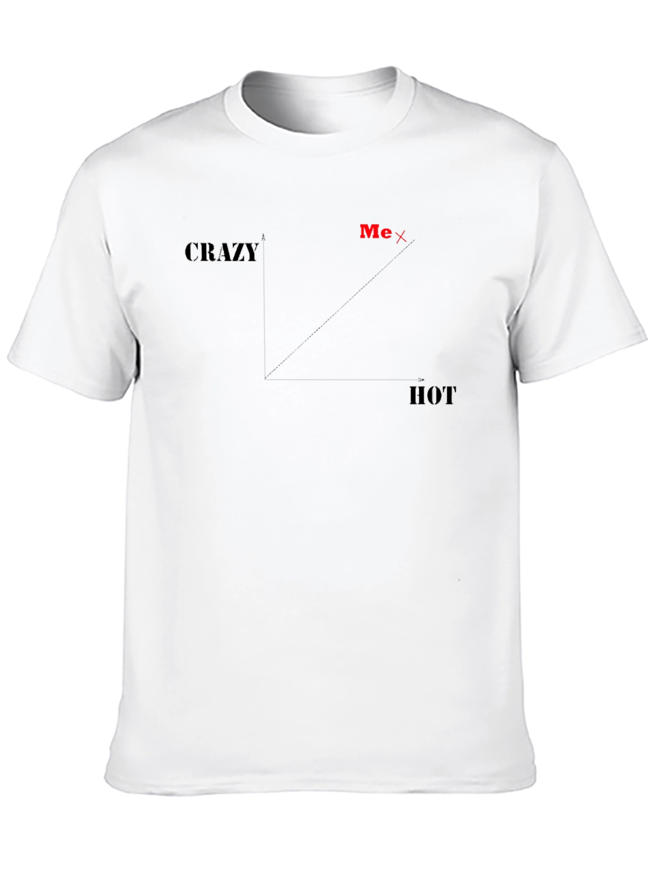 Crazy Hot Graphic T-Shirt - Mens