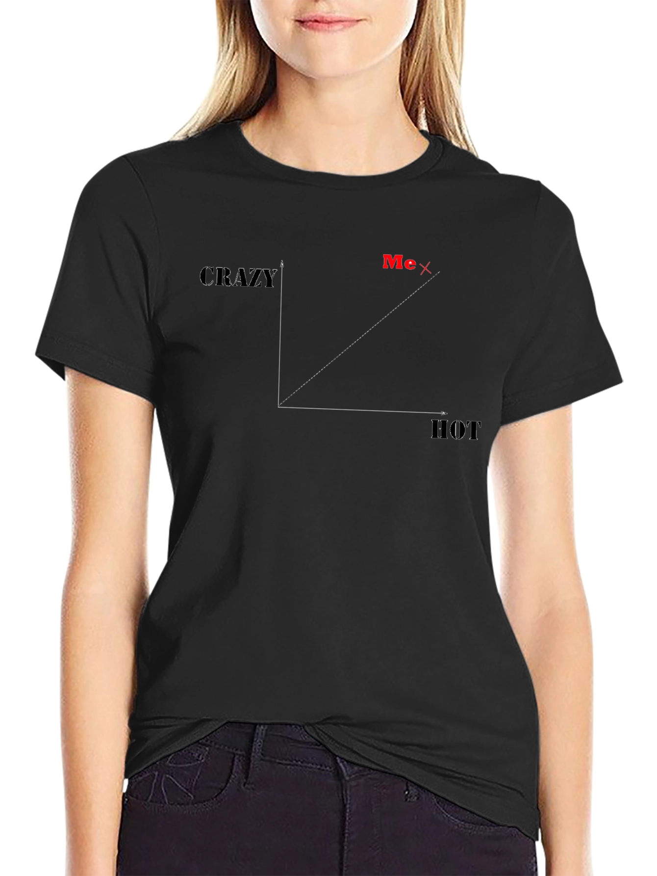 Crazy Hot Graphic T-Shirt - Mens