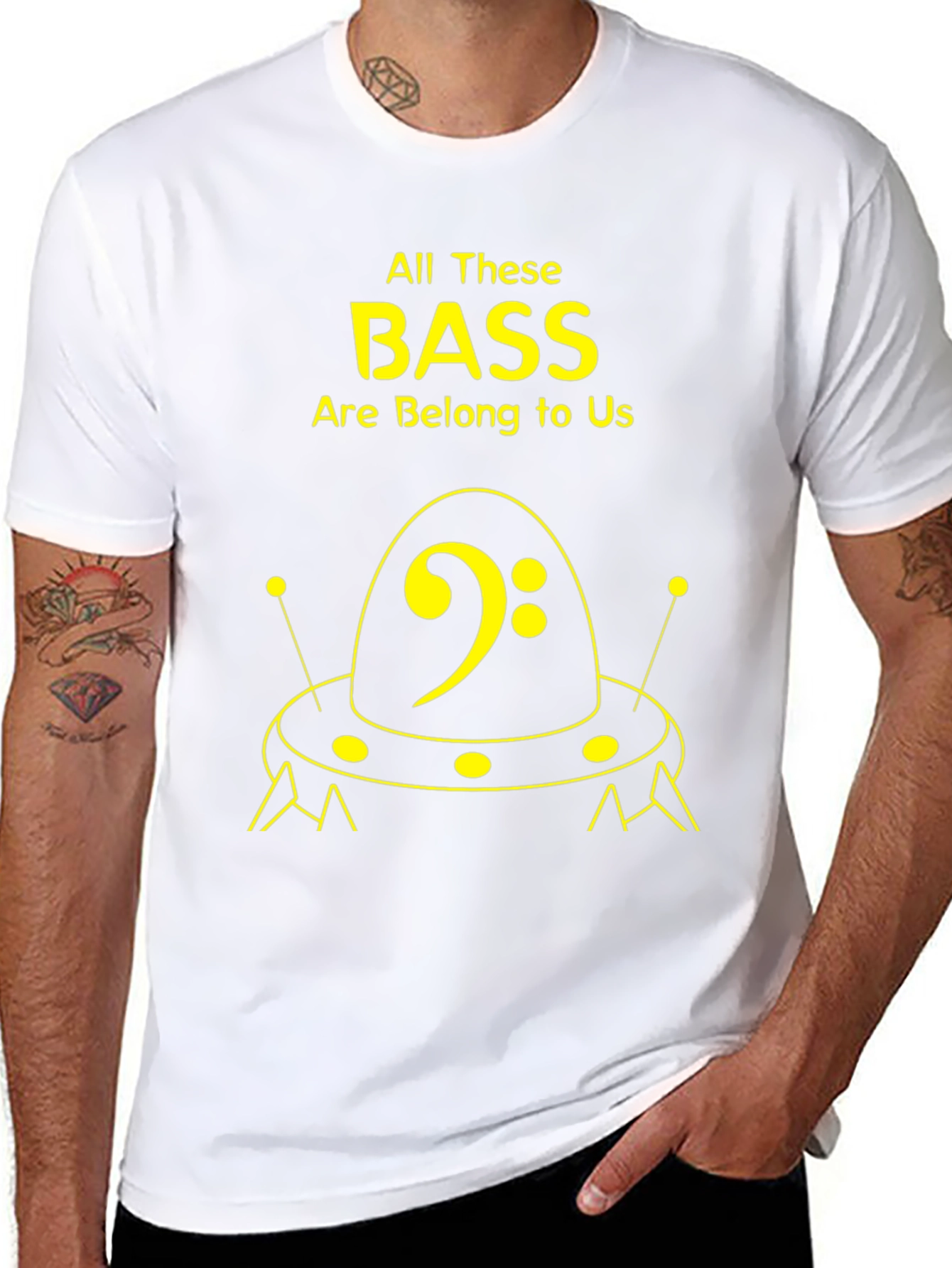 All These Bass Are Belong to Us T-Shirt