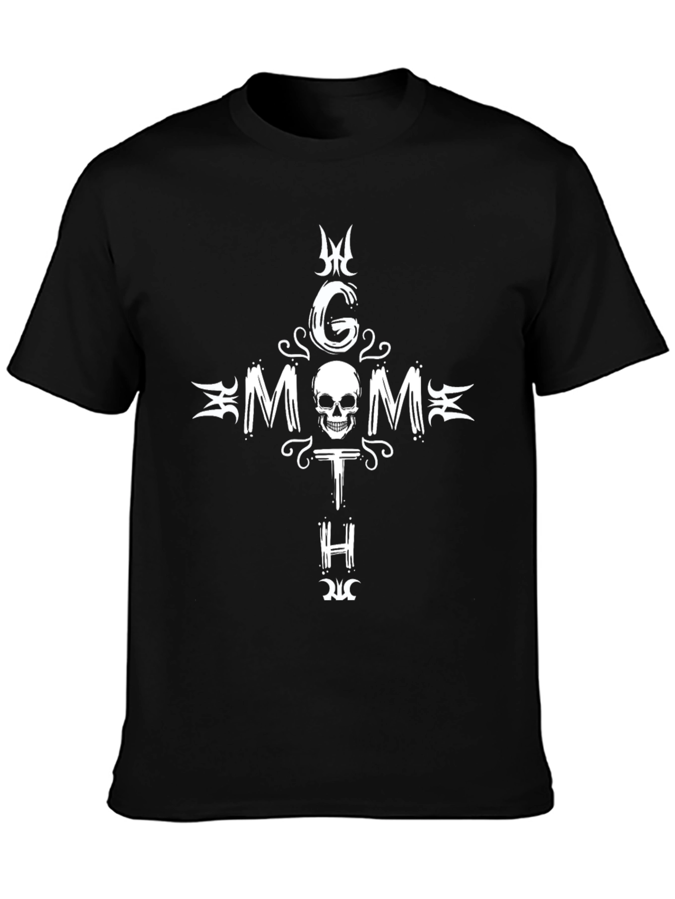 Goth Mom T-Shirt - Skull Graphic Tee