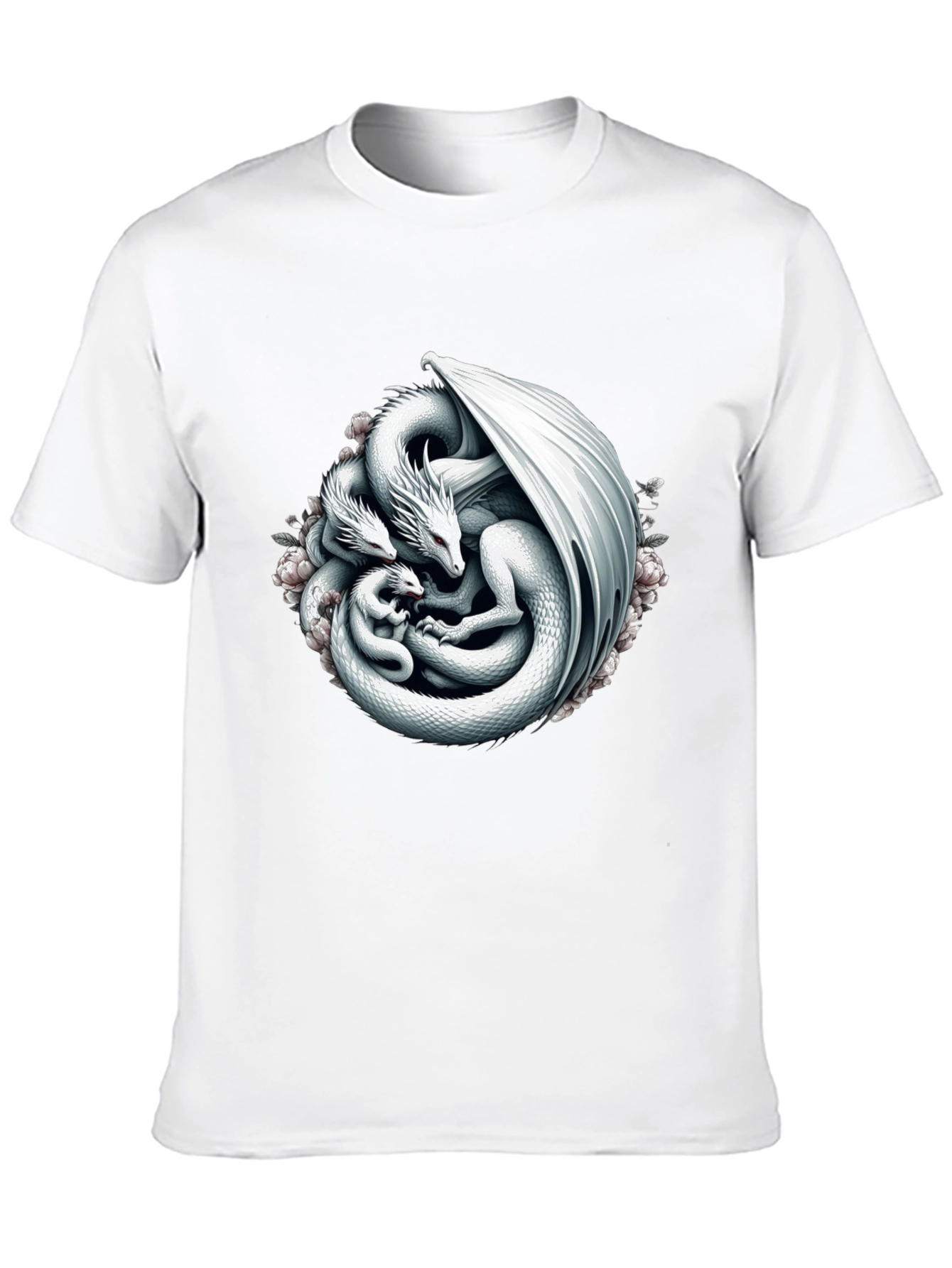 Dragon Family Black T-Shirt