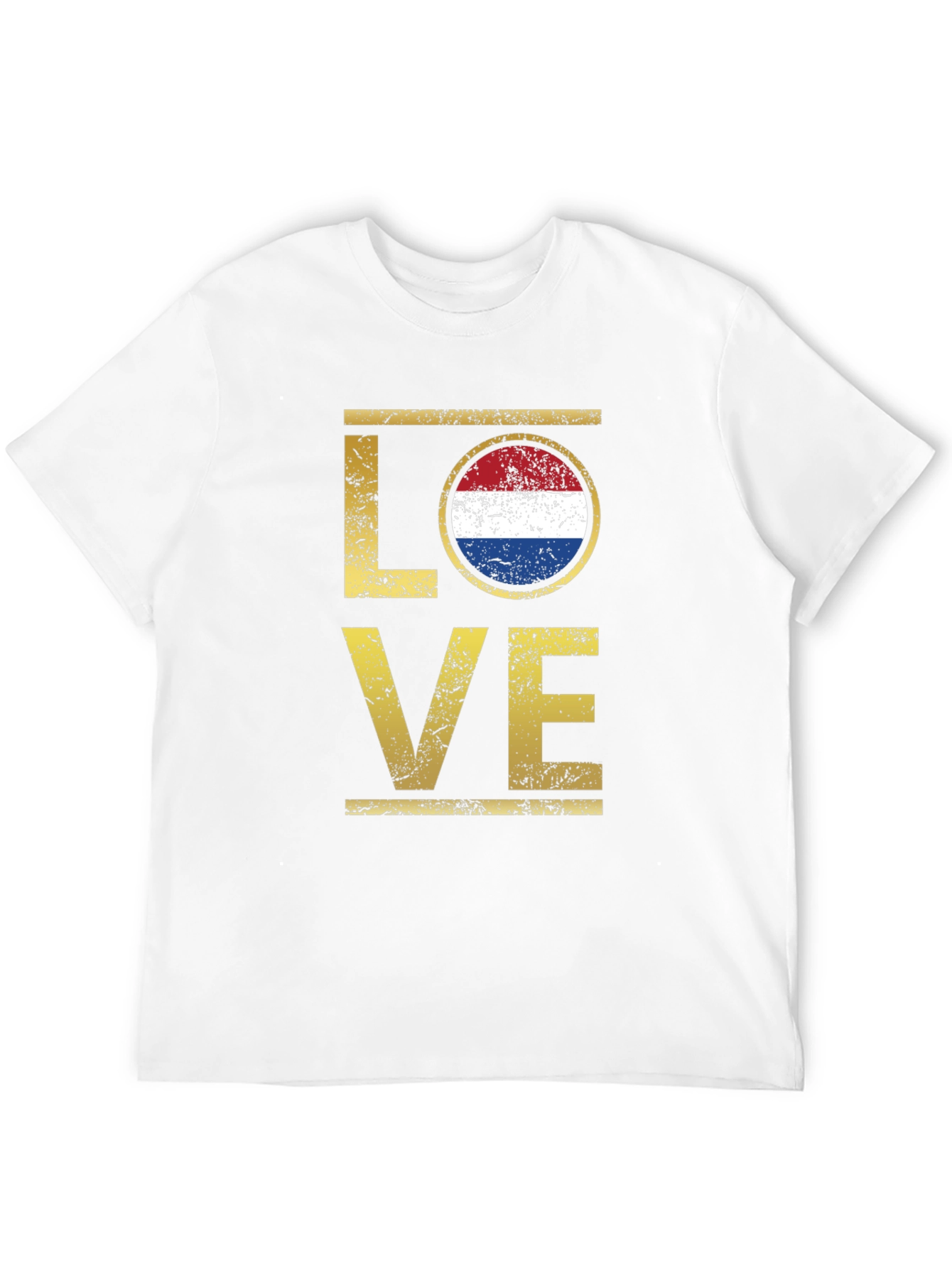 Netherlands Flag LOVE T-Shirt