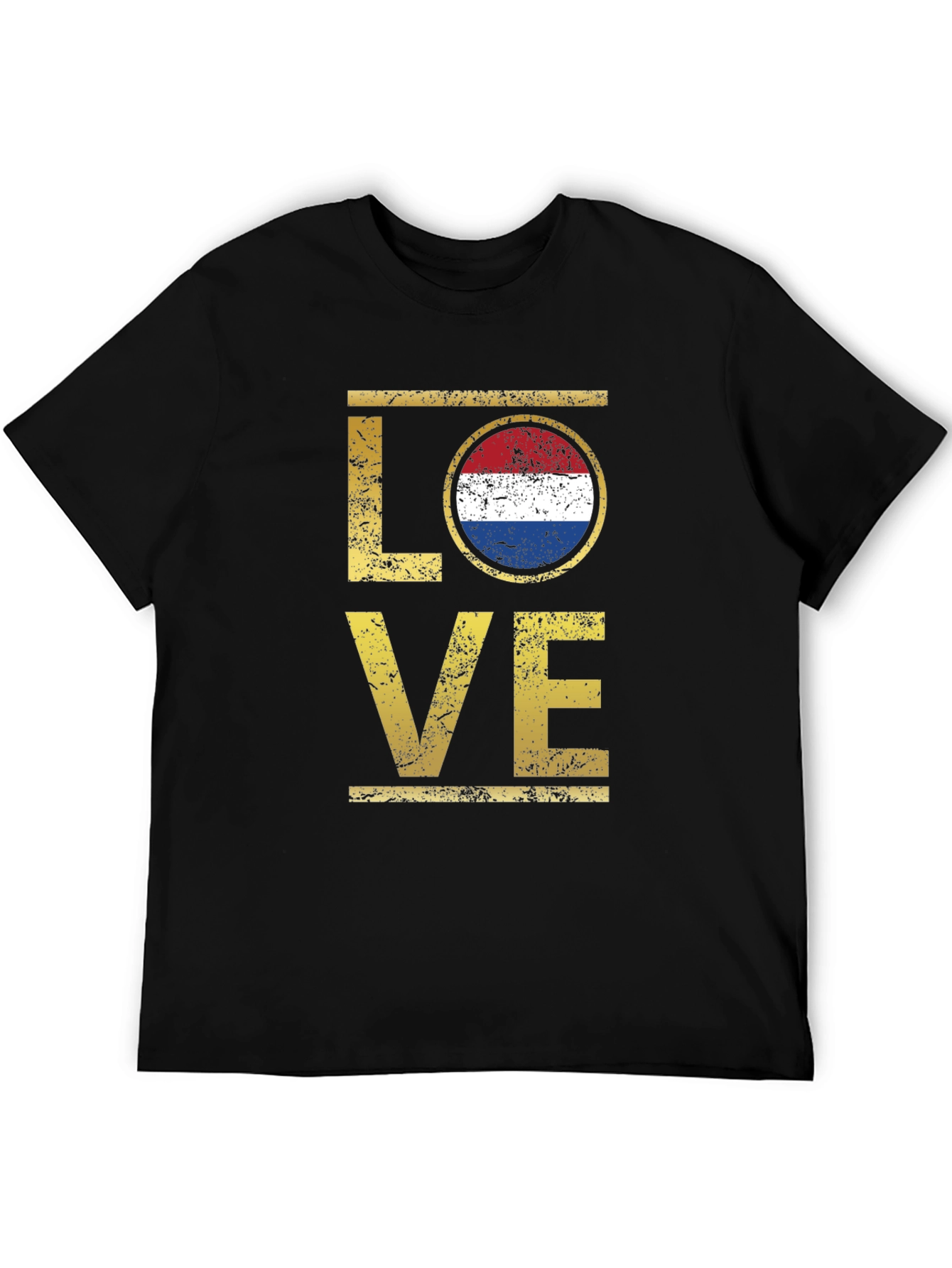 Netherlands Flag LOVE T-Shirt