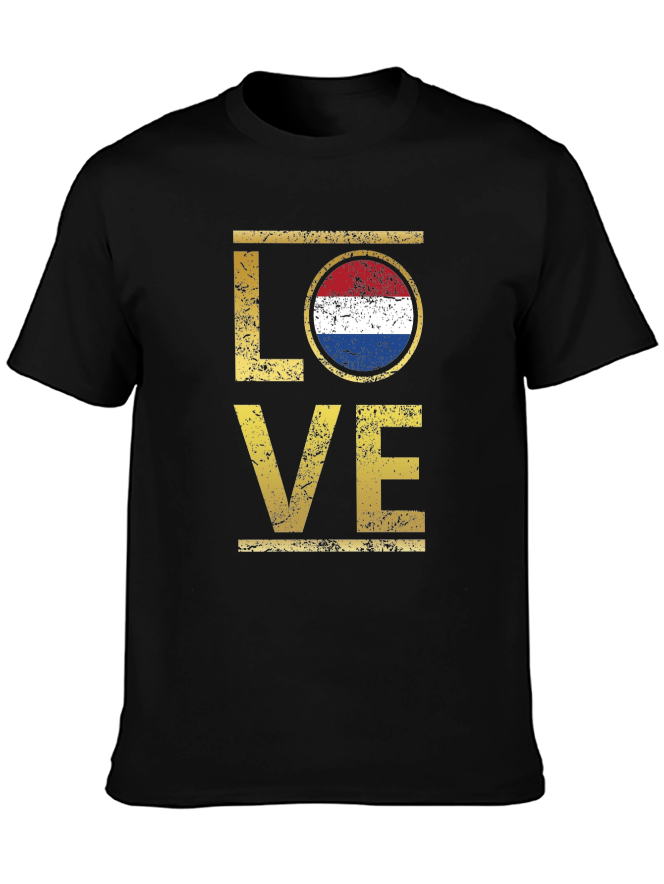 Netherlands Flag LOVE T-Shirt