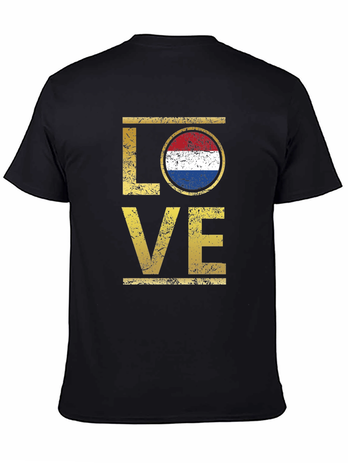 Netherlands Flag LOVE T-Shirt