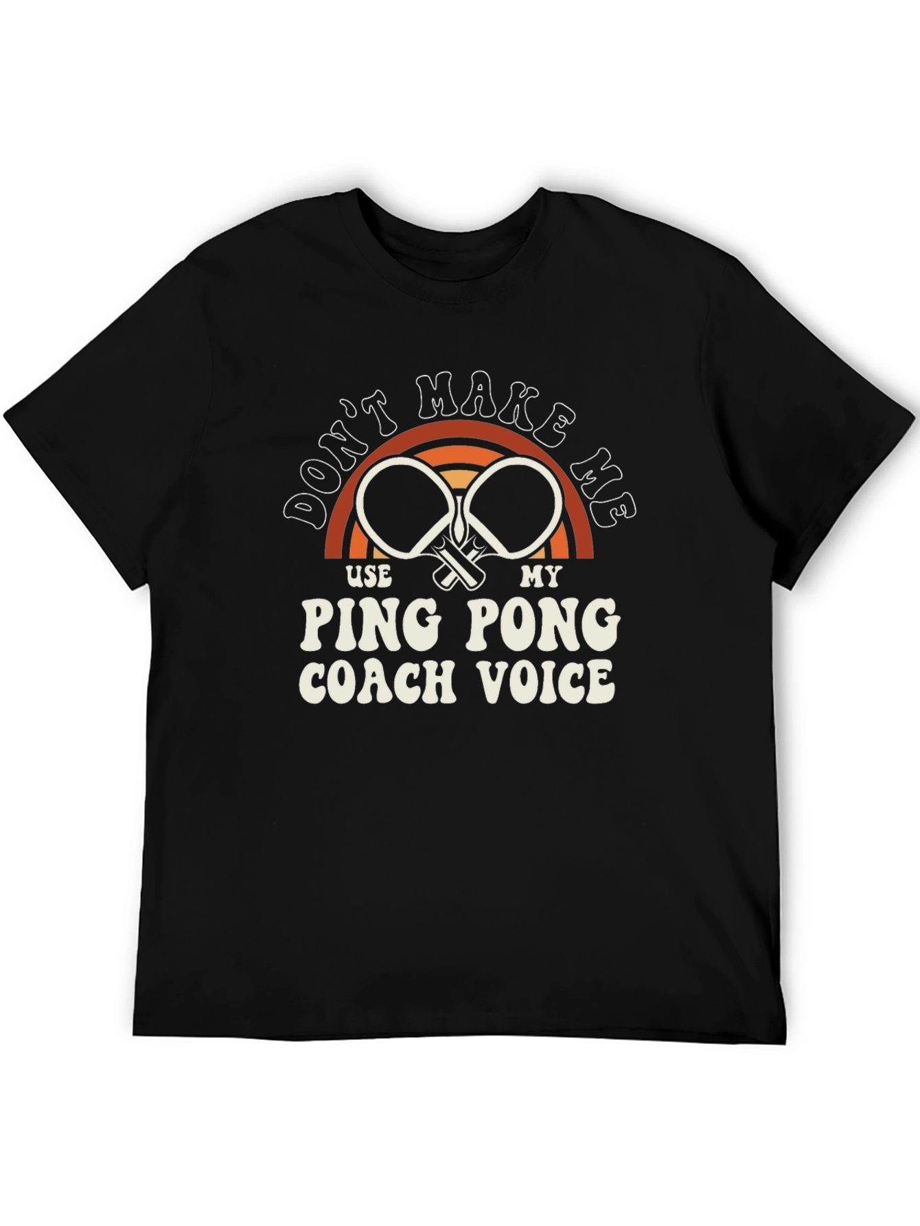 Ping Pong Coach T-Shirt - Funny Table Tennis Tee