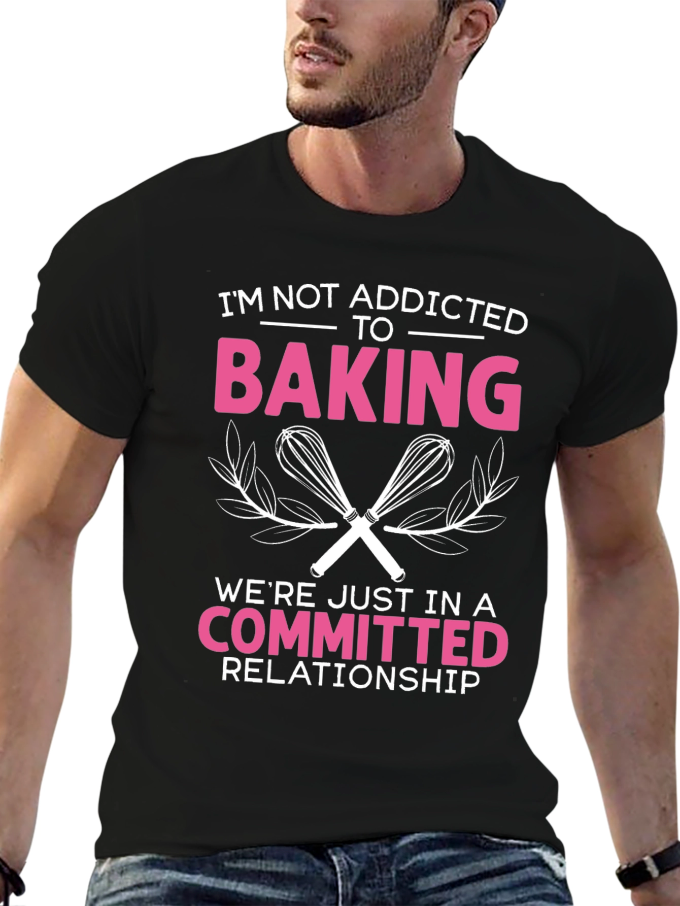 Baking Lover T-Shirt - Committed Relationship Funny Tee