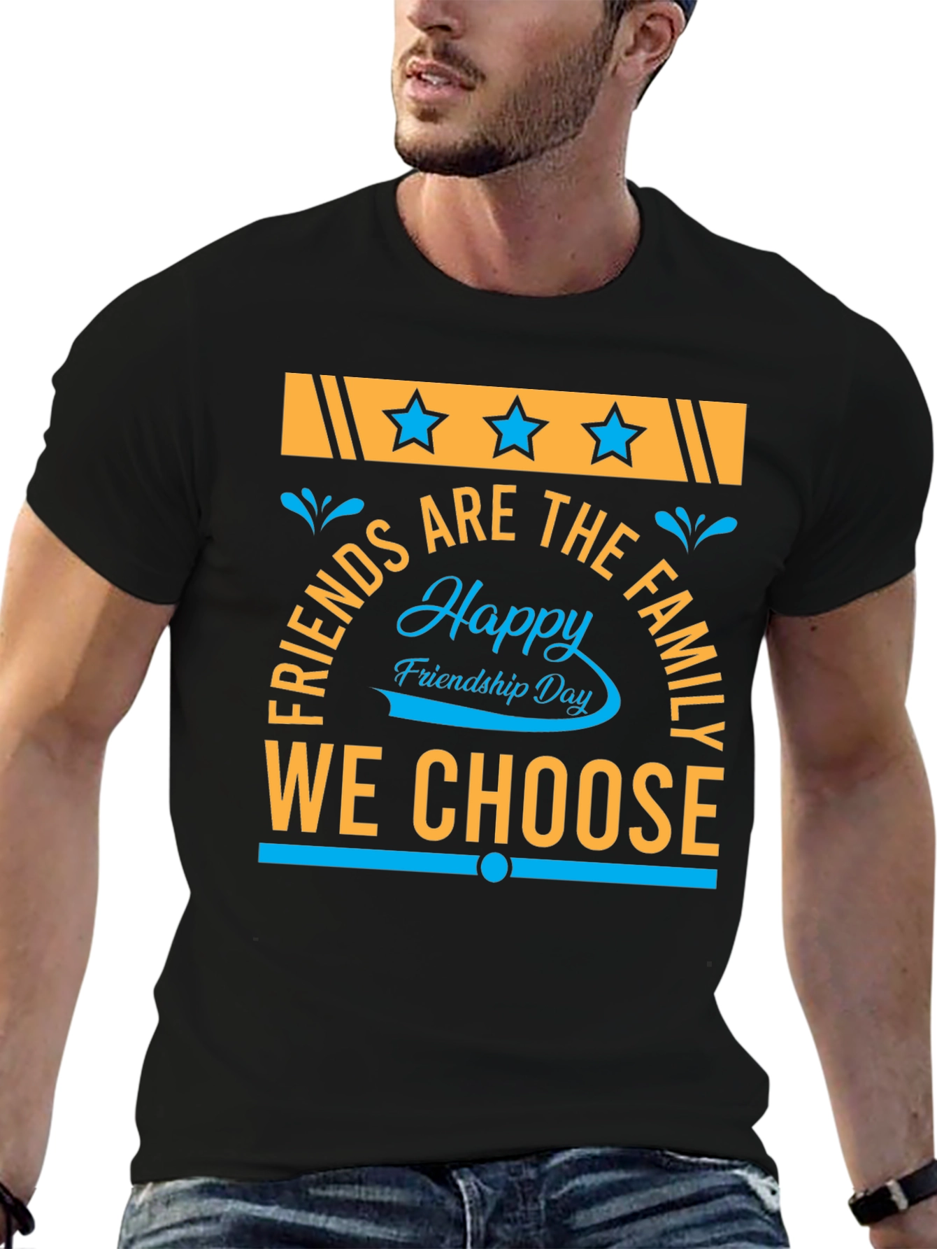 Happy Friendship Day T-Shirt - Friends Are Family