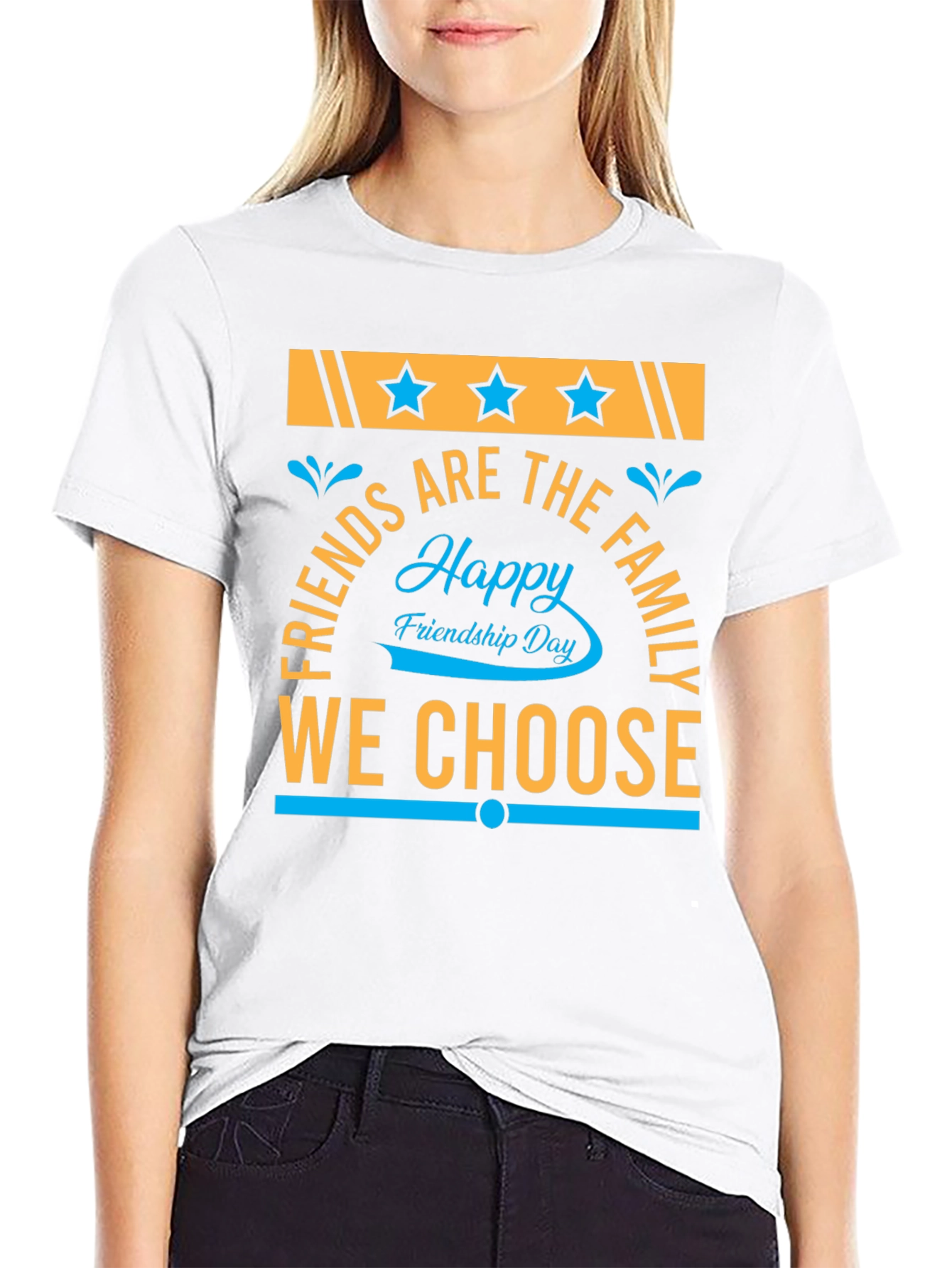 Happy Friendship Day T-Shirt - Friends Are Family