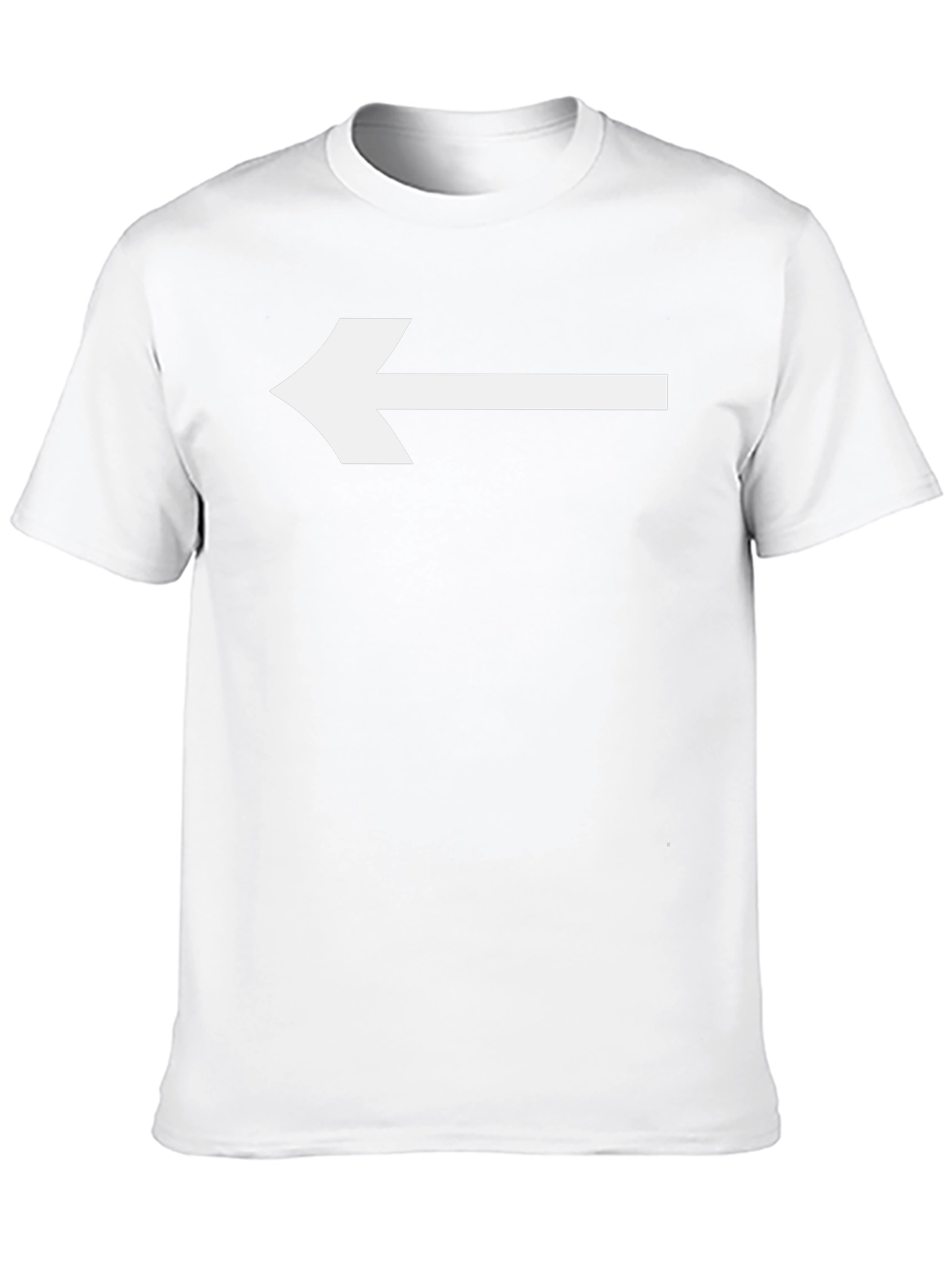 Left Arrow Graphic Tee - Point the Way!