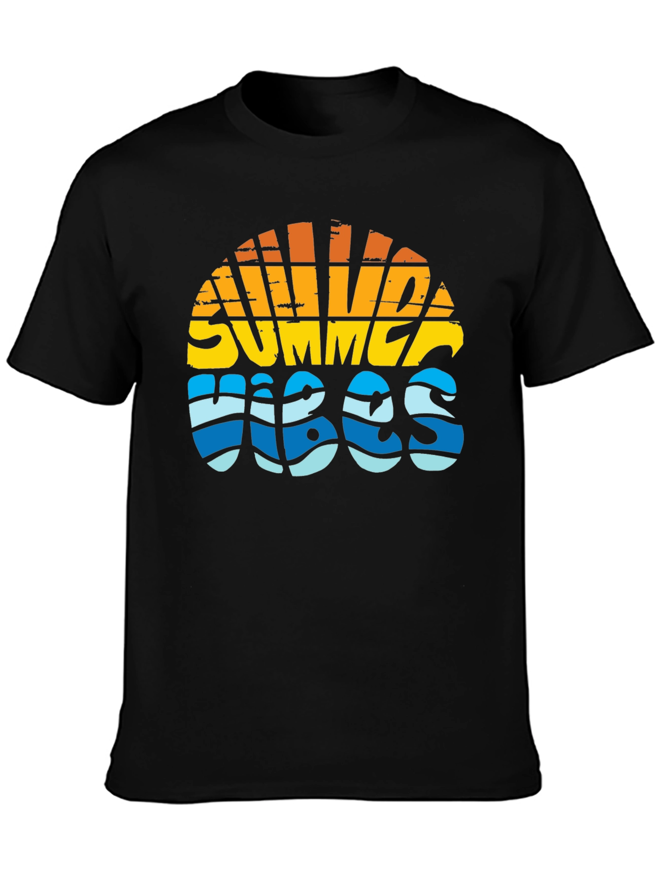 Summer Vibes Retro Graphic T-Shirt