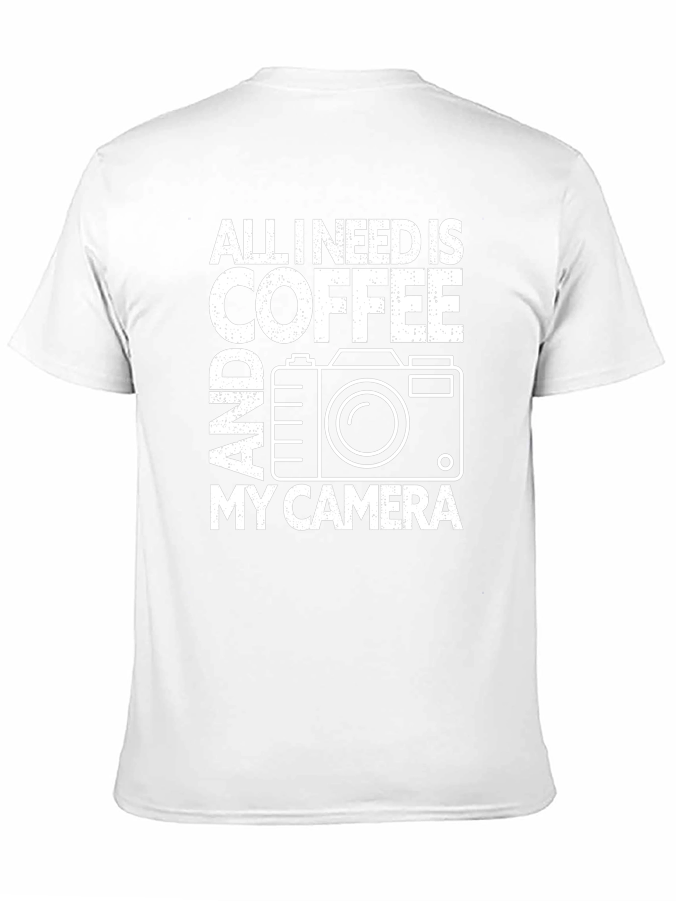 Coffee and Camera Graphic T-Shirt