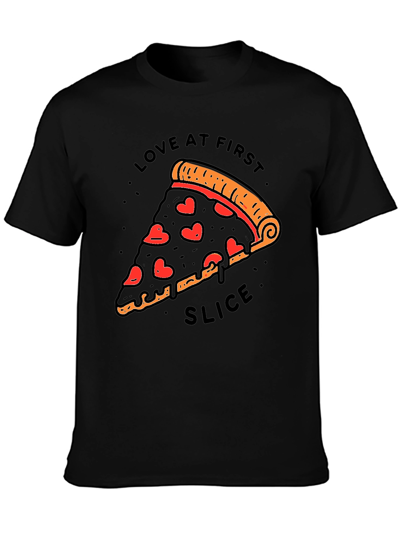 Love at First Slice Pizza T-Shirt