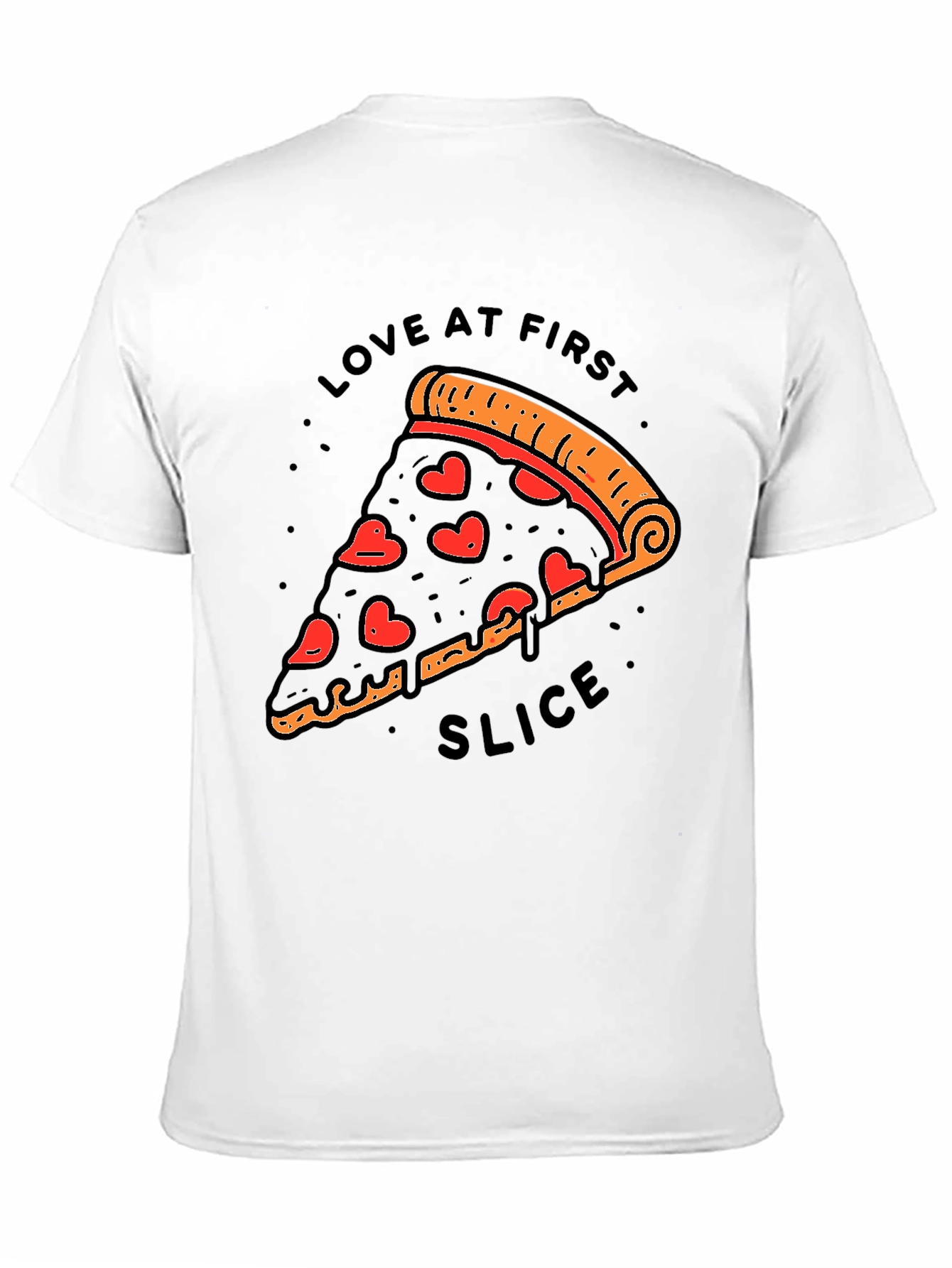 Love at First Slice Pizza T-Shirt