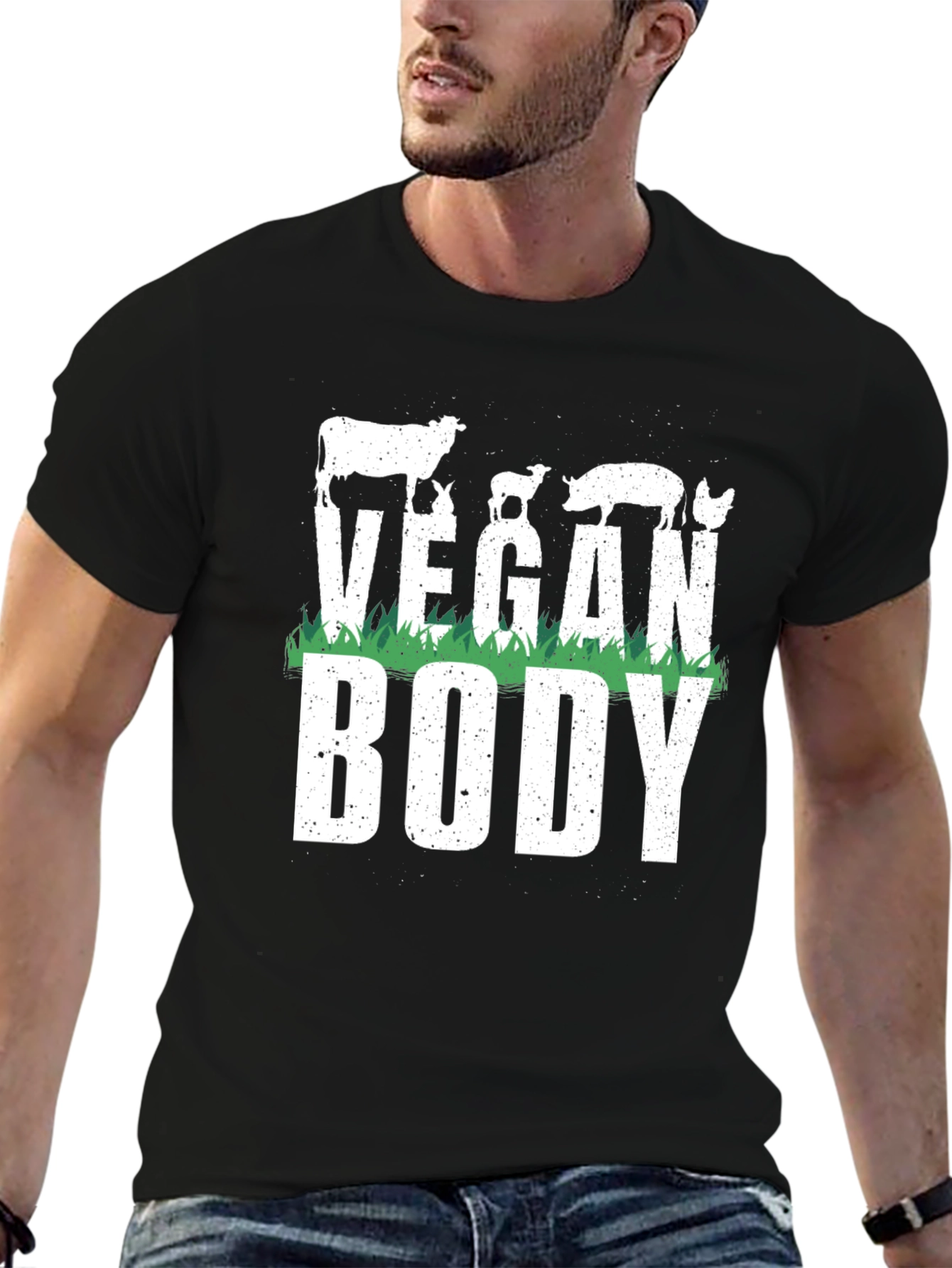 Vegan Body T-Shirt - Animal Lover Tee