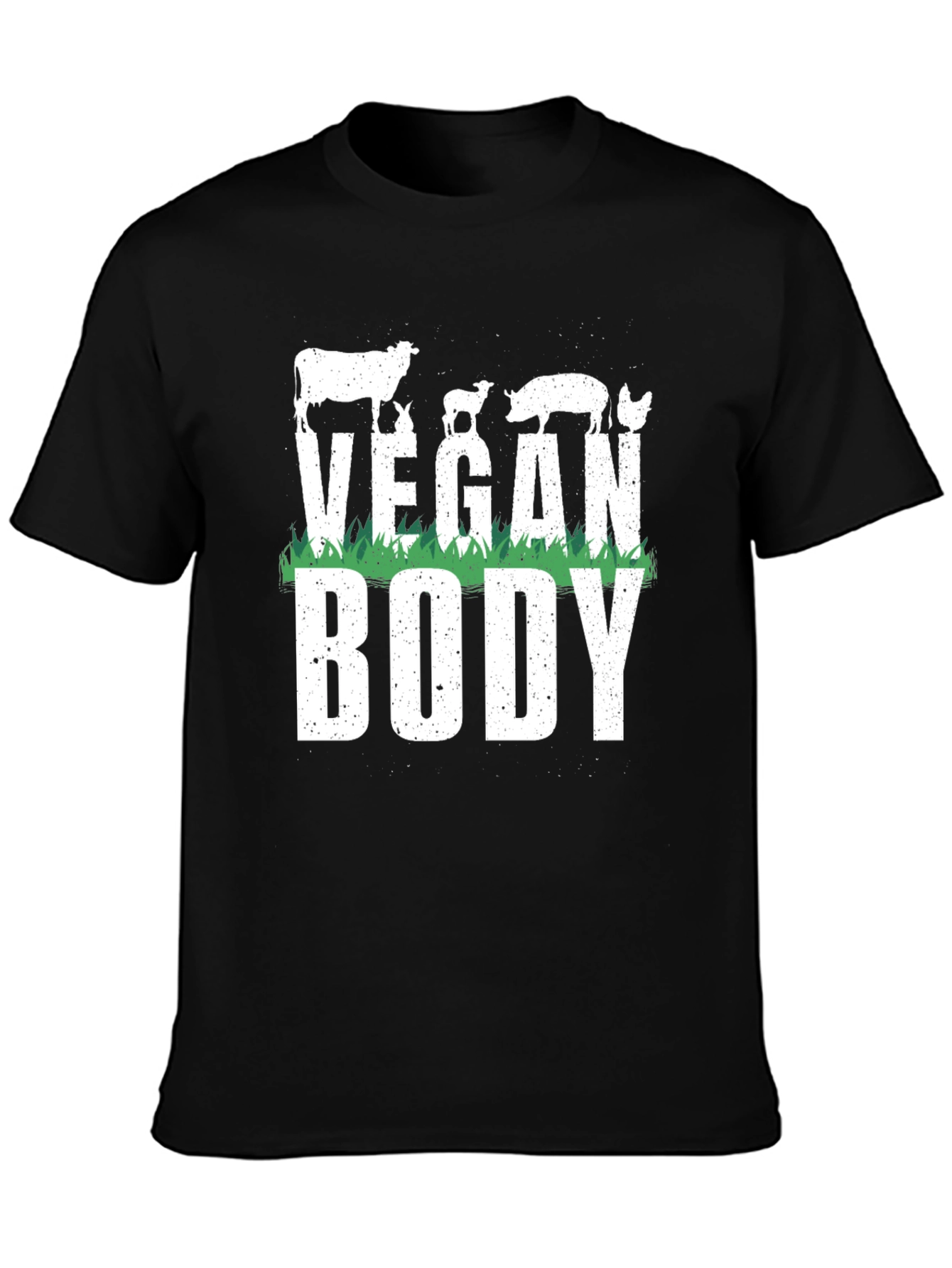 Vegan Body T-Shirt - Animal Lover Tee