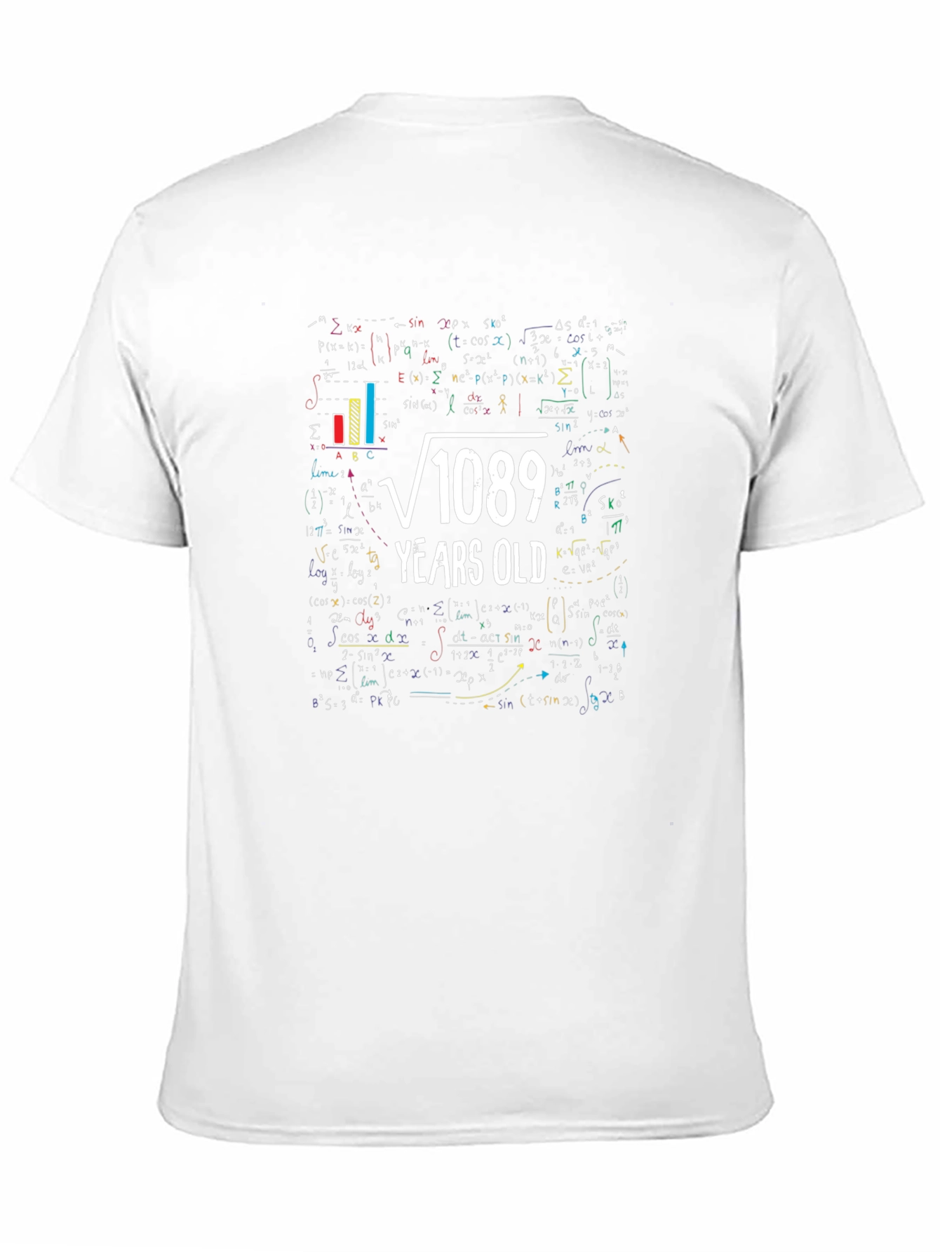 Math Formula 33rd Birthday T-Shirt