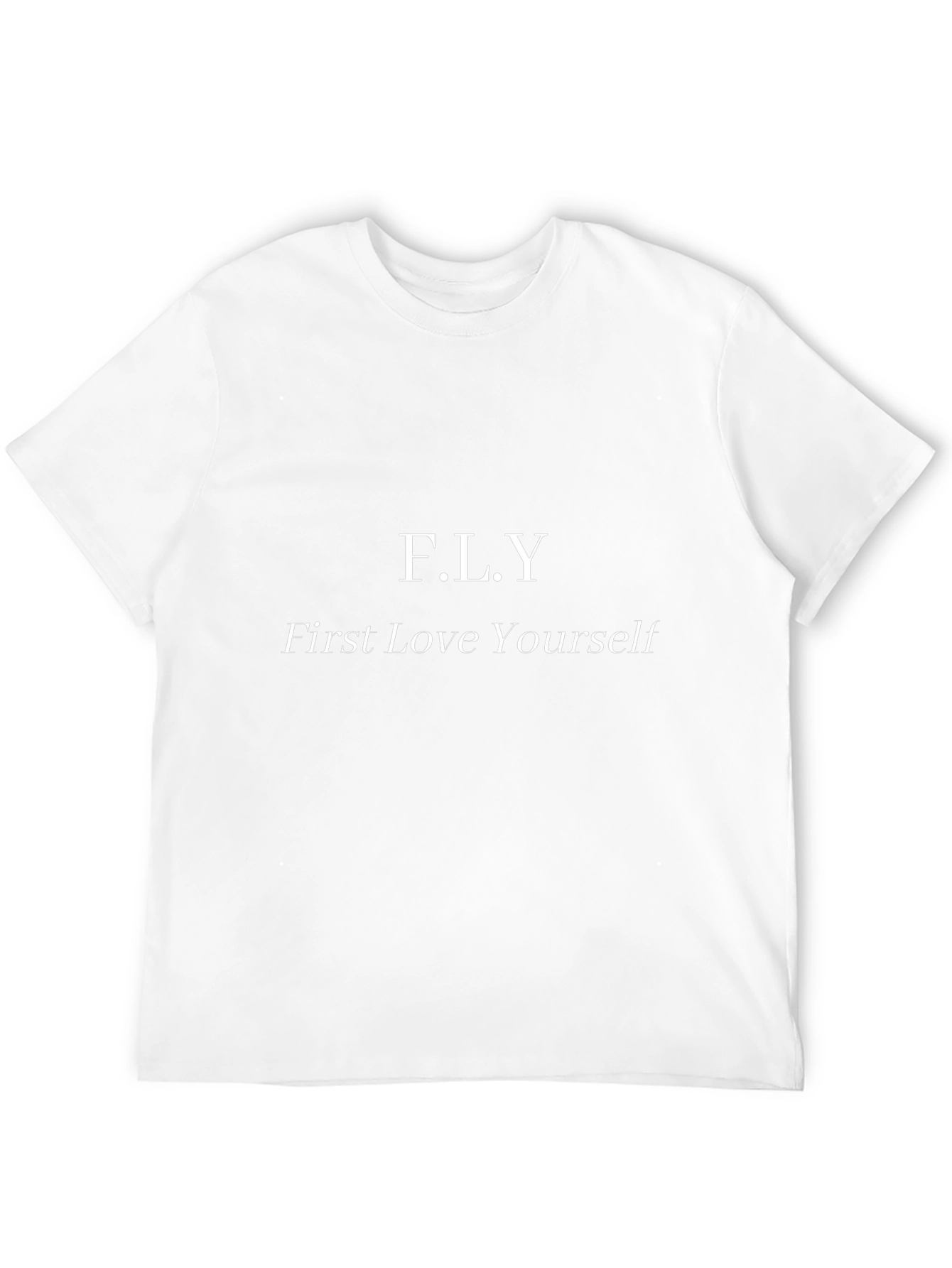 F.L.Y. First Love Yourself Black T-Shirt