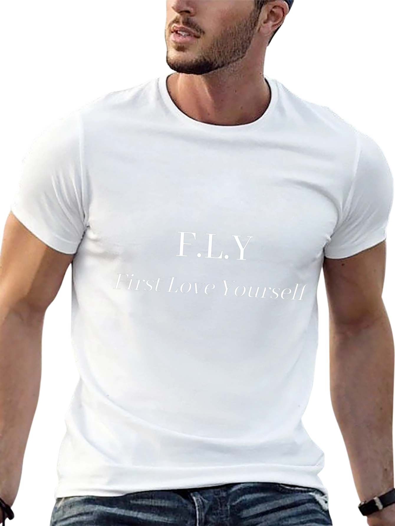 F.L.Y. First Love Yourself Black T-Shirt