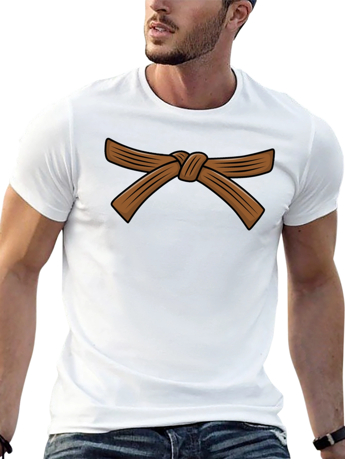 Karate Brown Belt T-Shirt Martial Arts Gi