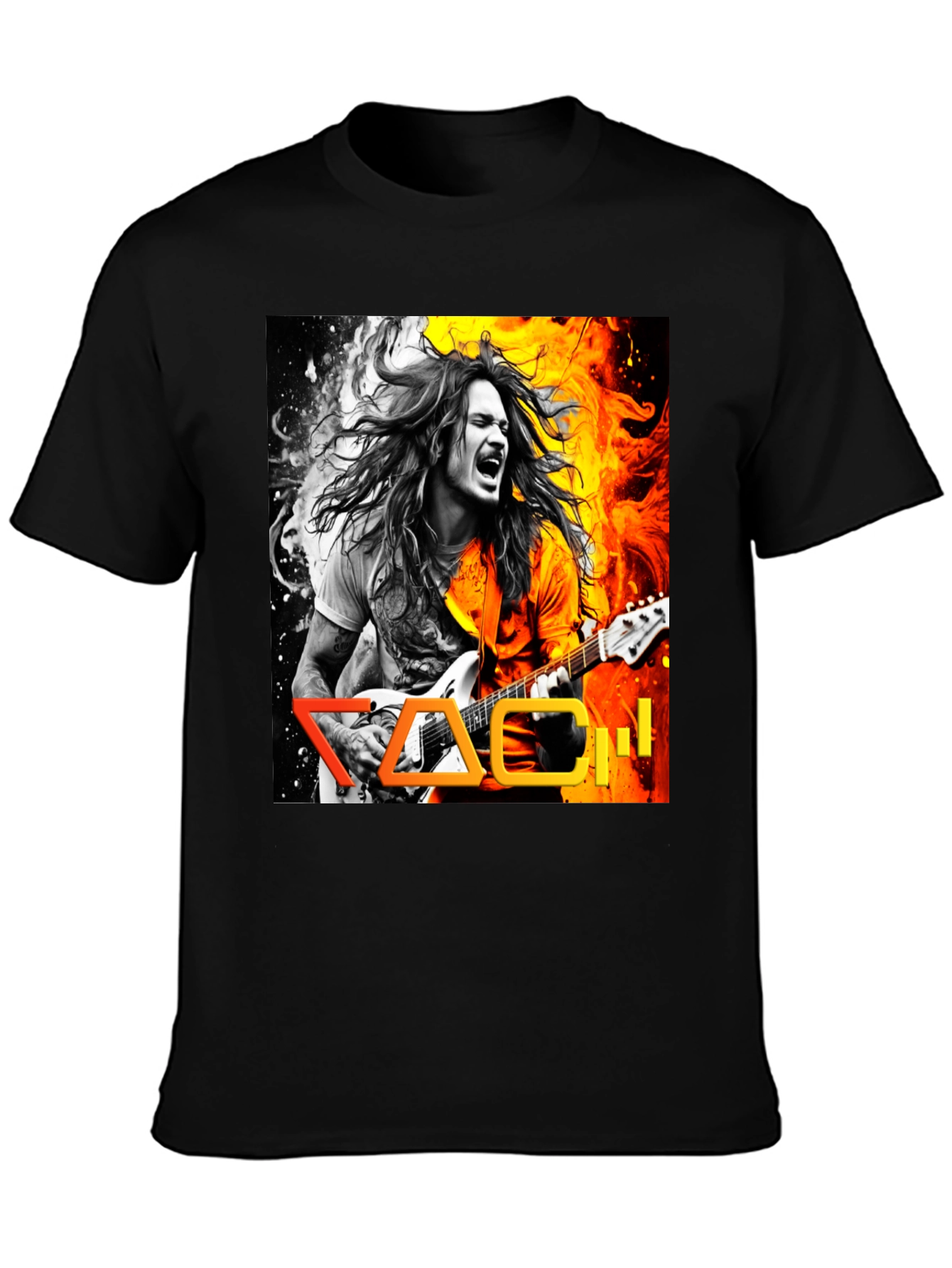 Rockstar Graphic Tee - Black
