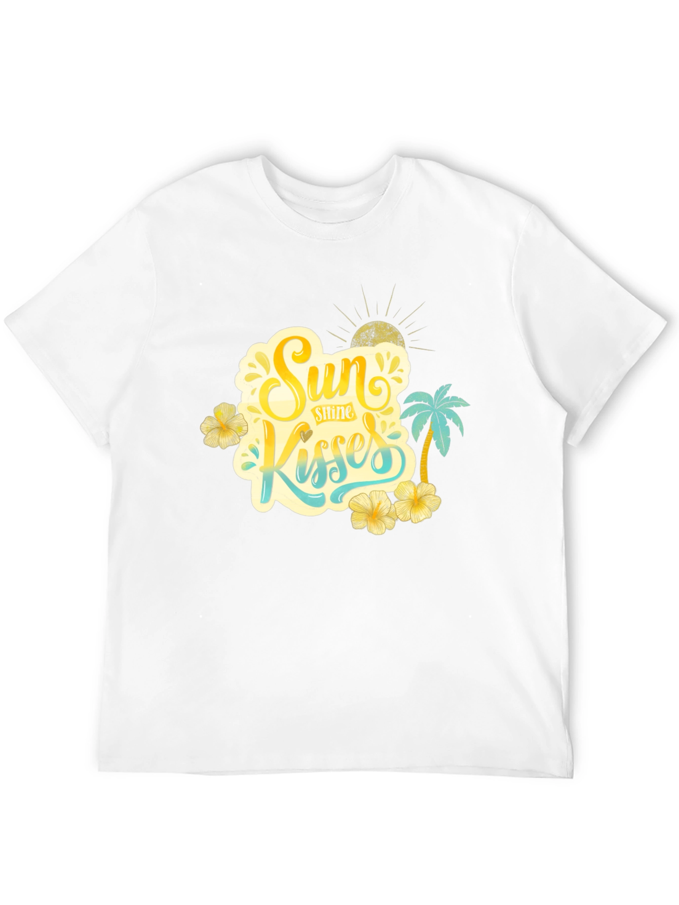 Sun Kisses Graphic T-Shirt Summer Style