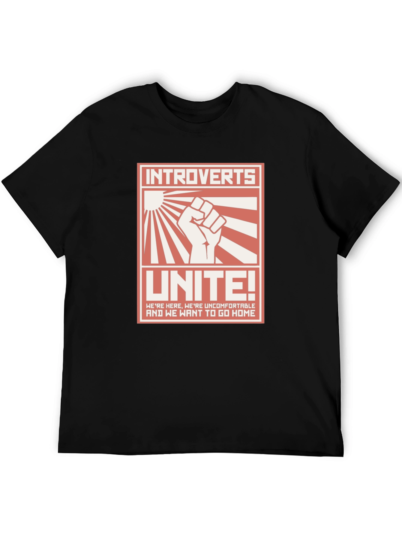 Introverts Unite T-Shirt: Funny Graphic Tee