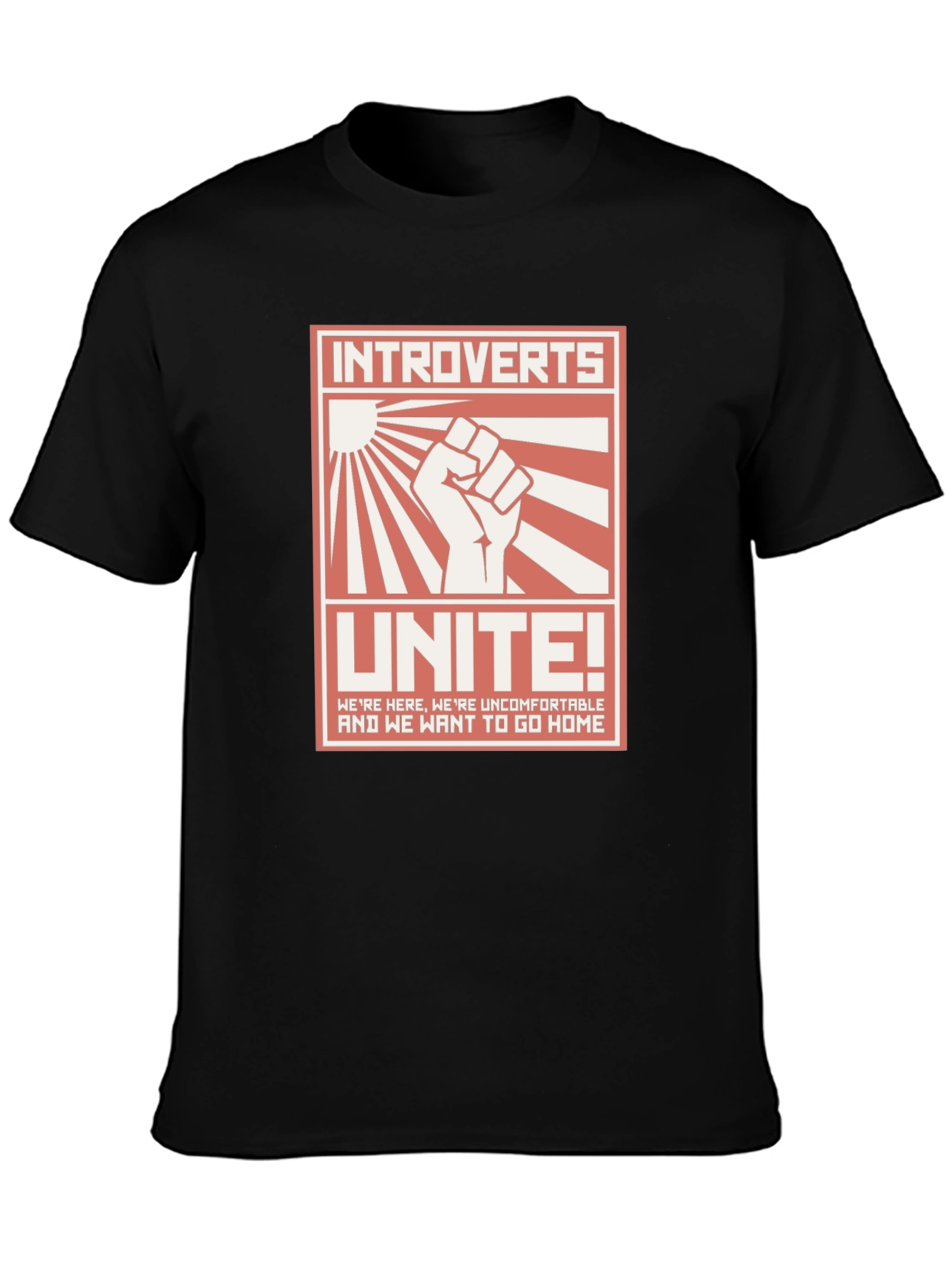 Introverts Unite T-Shirt: Funny Graphic Tee