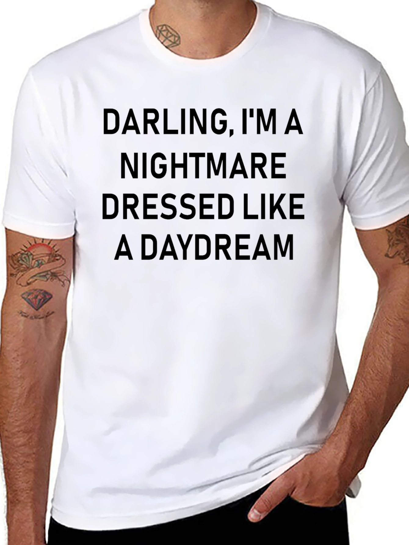 Nightmare Daydream Graphic Tee - Black