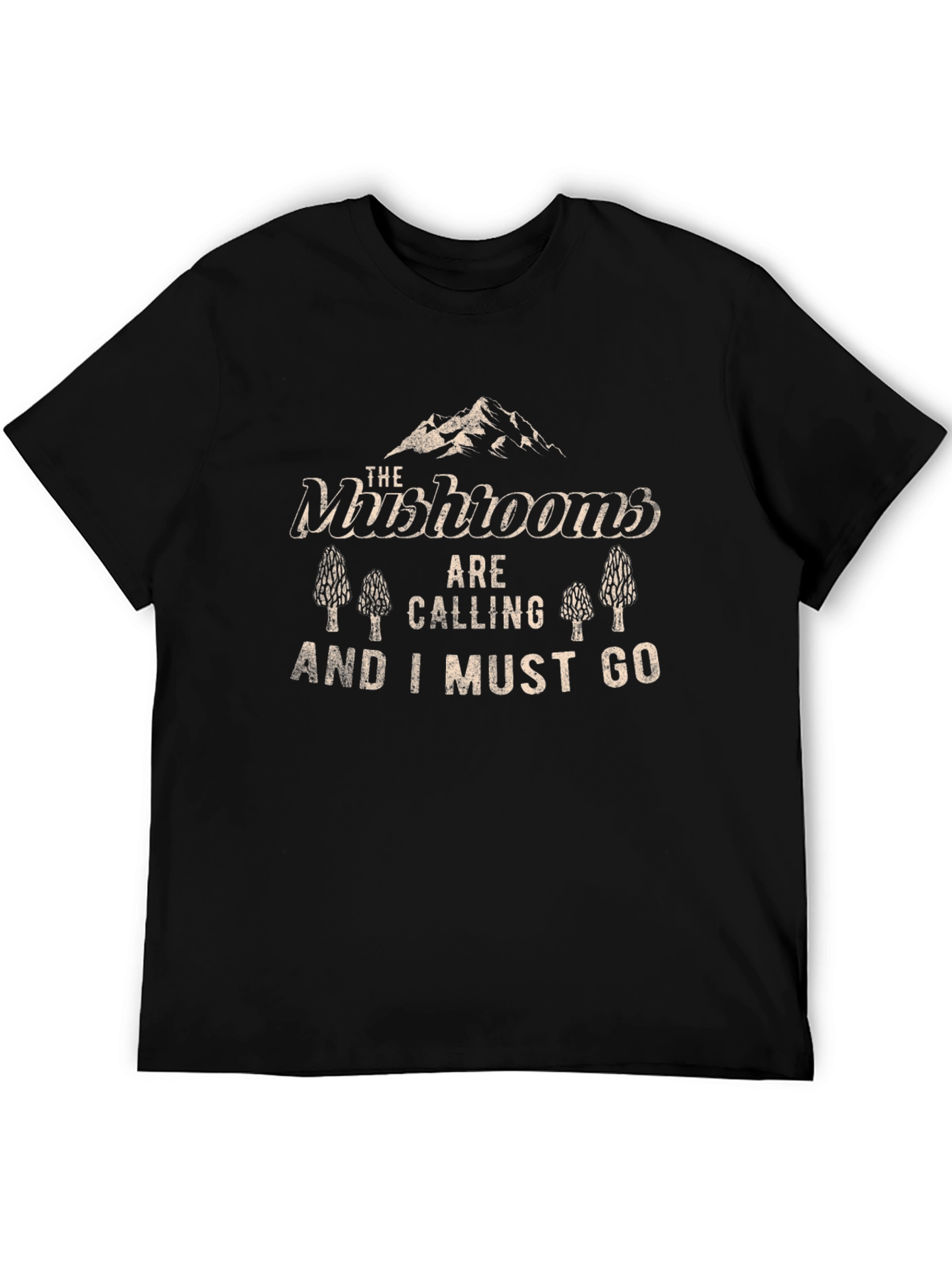 Mushroom Lovers T-Shirt: The Mushrooms are Calling
