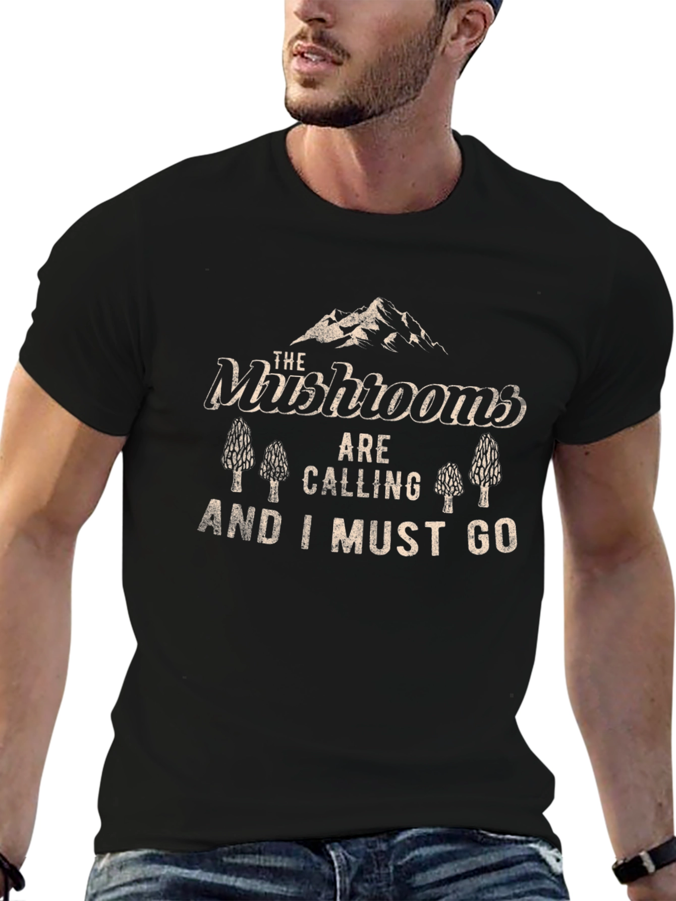 Mushroom Lovers T-Shirt: The Mushrooms are Calling