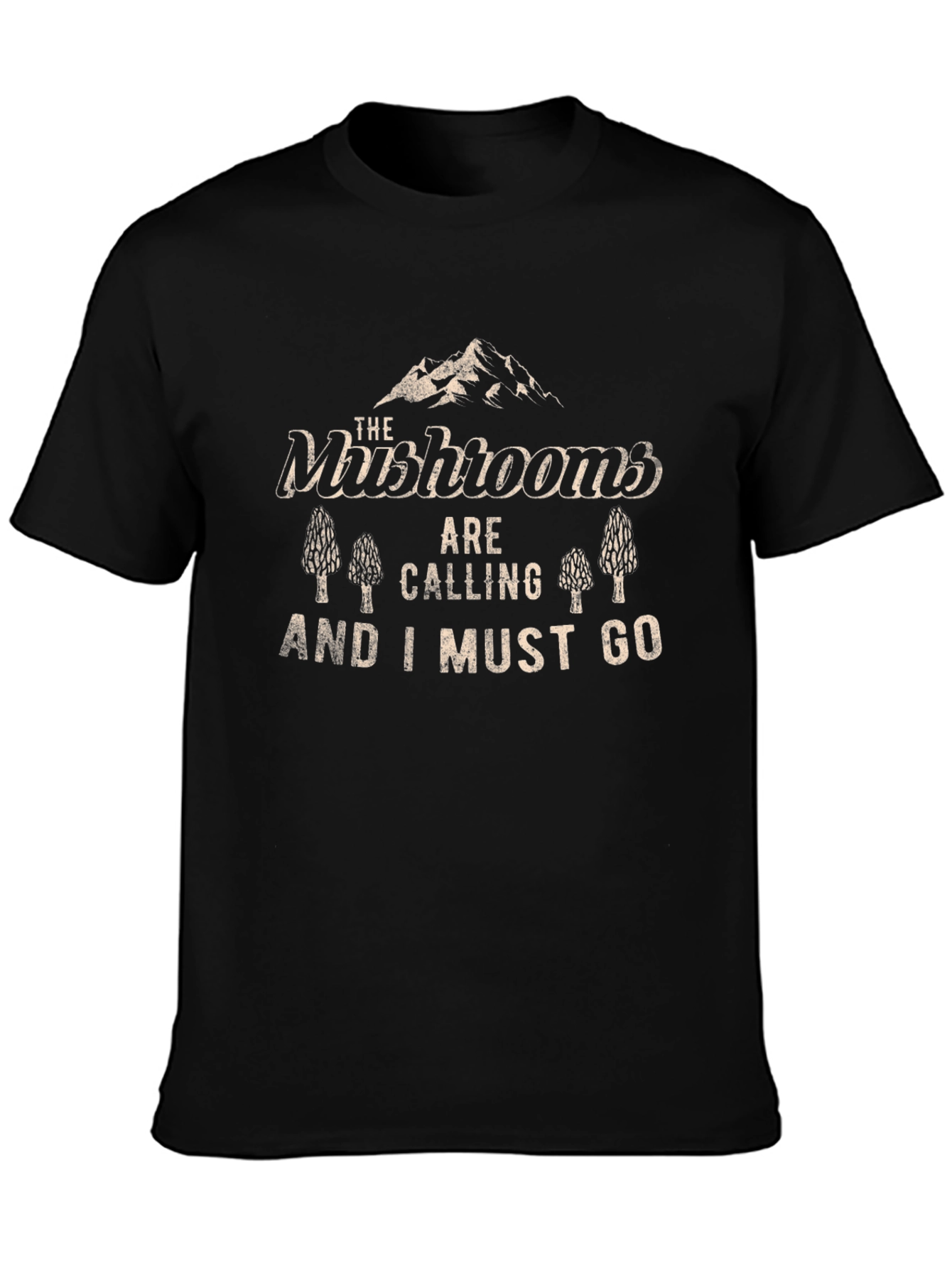 Mushroom Lovers T-Shirt: The Mushrooms are Calling