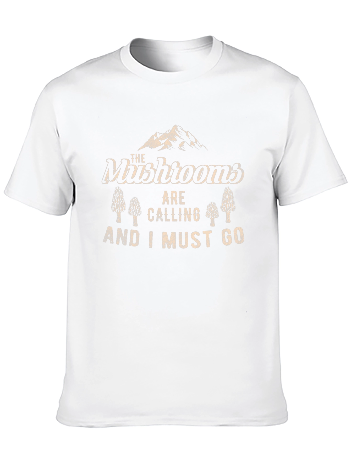 Mushroom Lovers T-Shirt: The Mushrooms are Calling