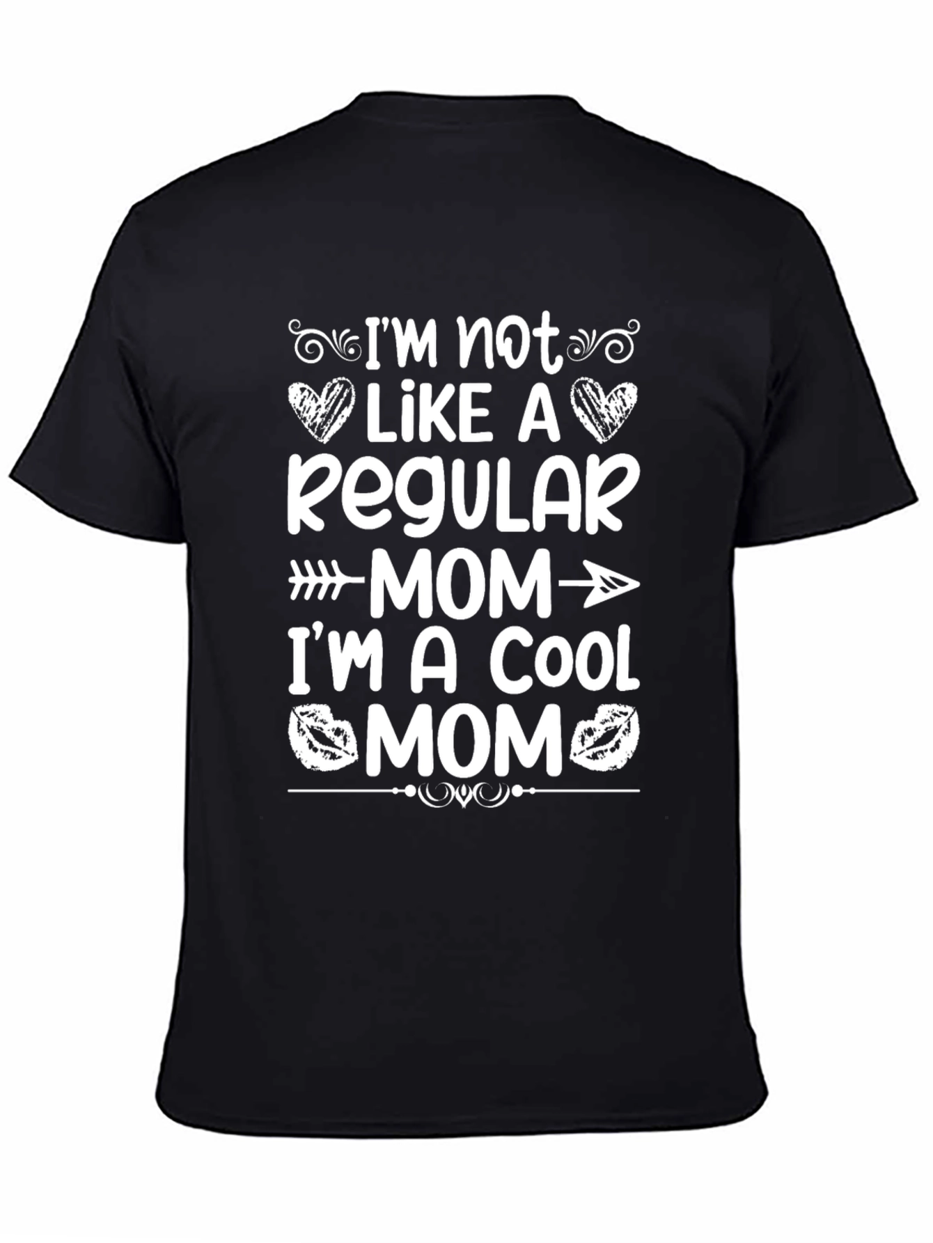 Cool Mom T-Shirt - Black Novelty Tee
