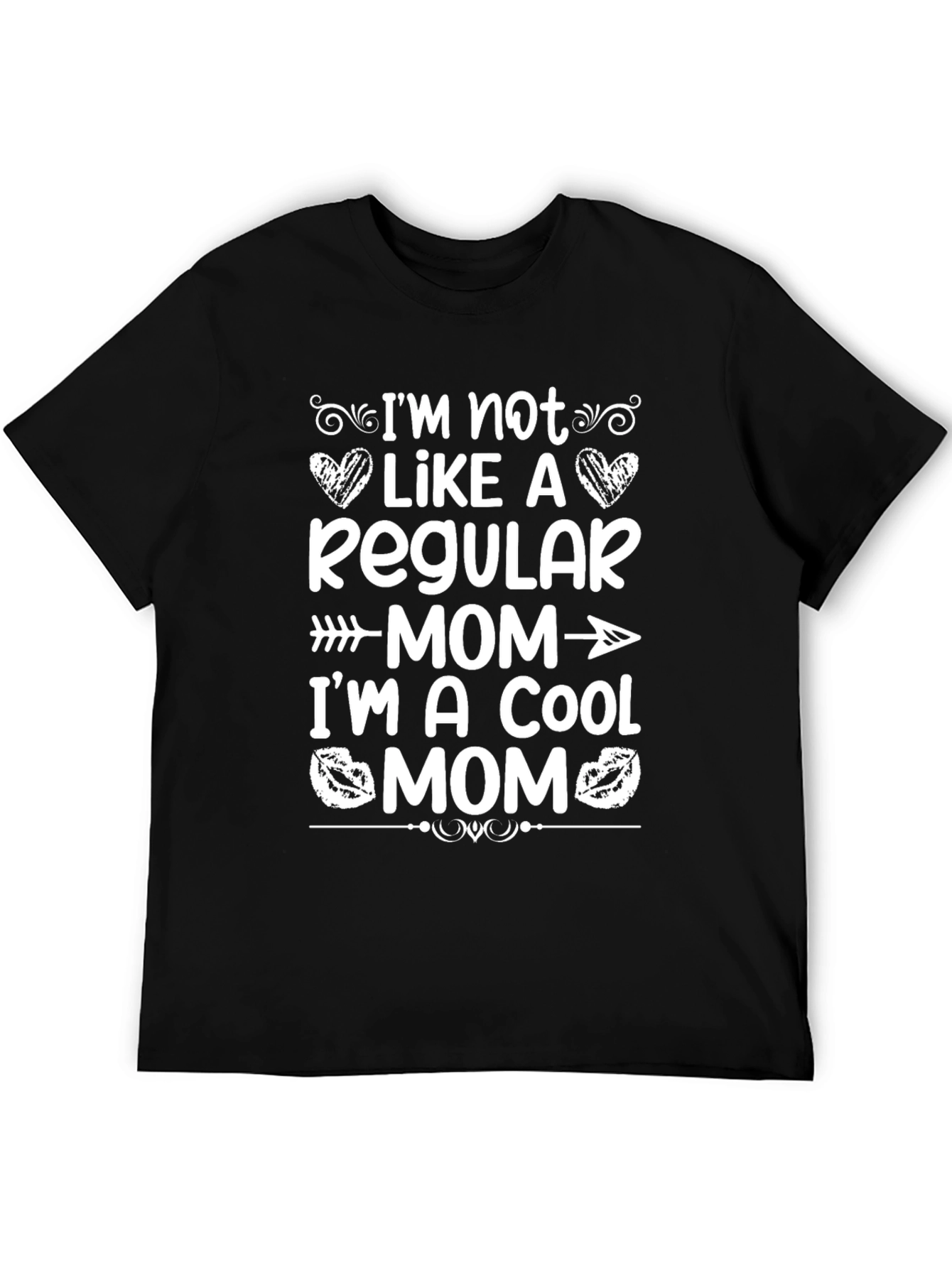 Cool Mom T-Shirt - Black Novelty Tee