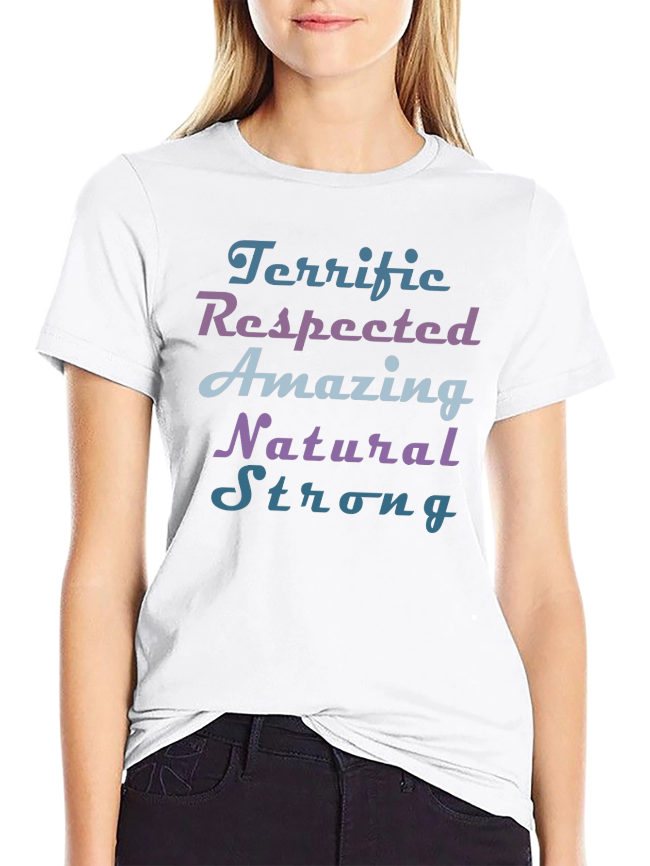 Terrific Respected Amazing Graphic T-Shirt