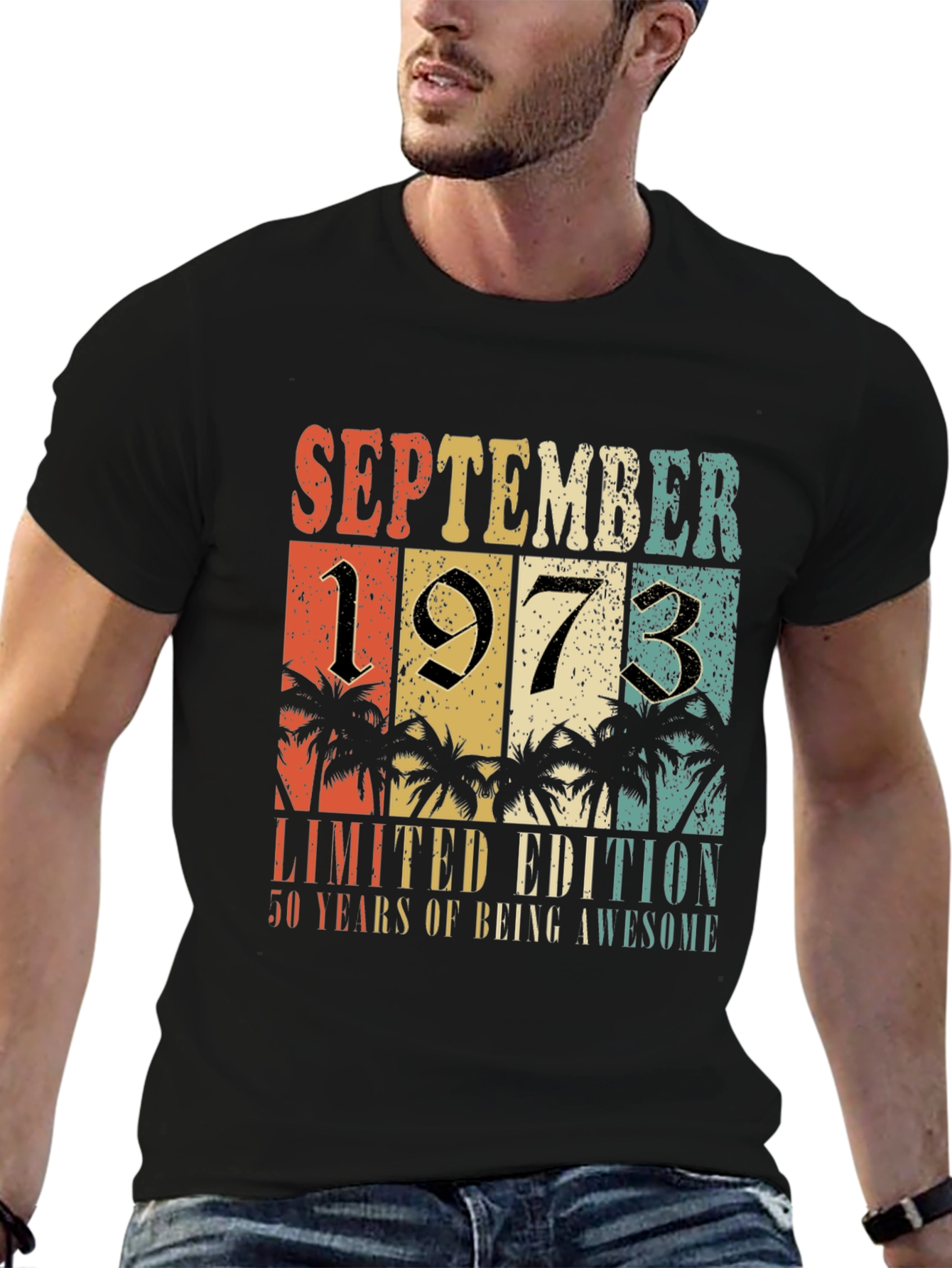 September 1973 Limited Edition 50th Birthday T-Shirt